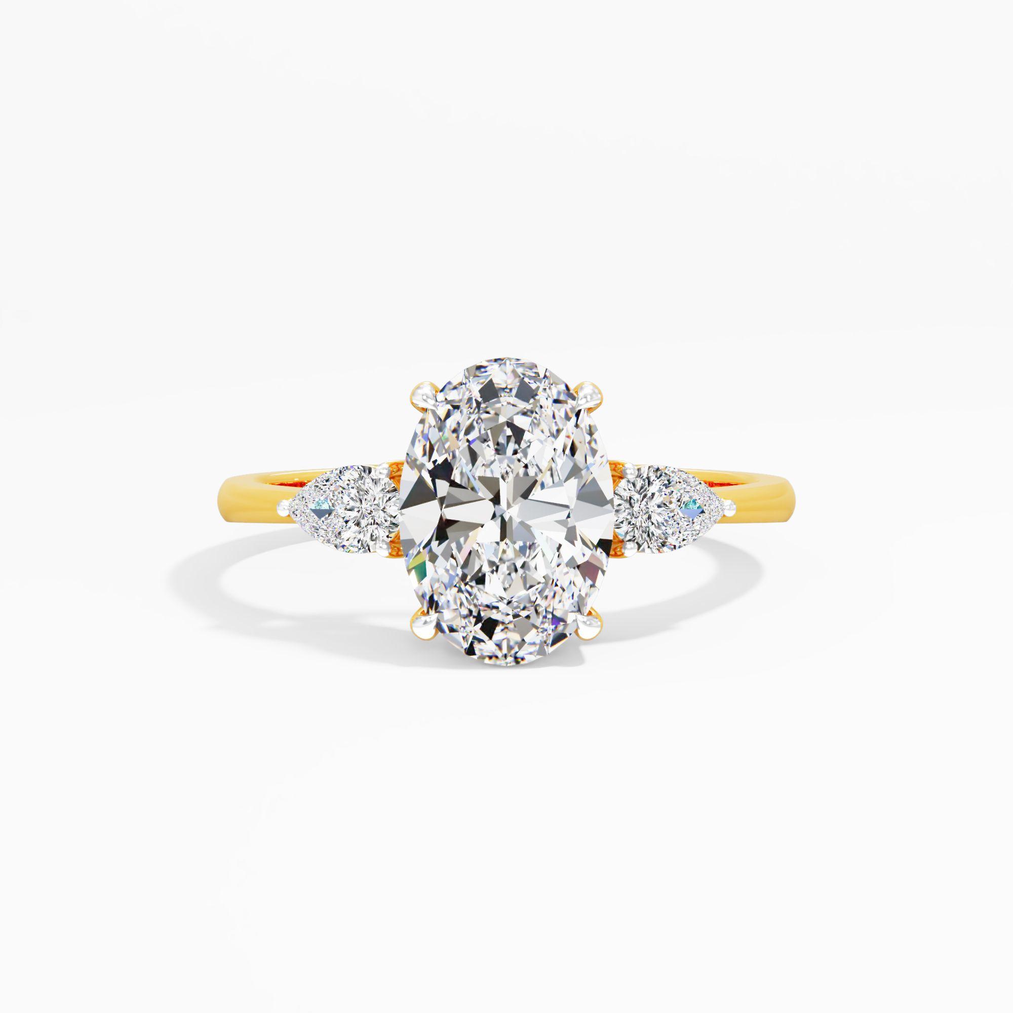 Tenderbeam Skye 3 Stone Engagement Ring