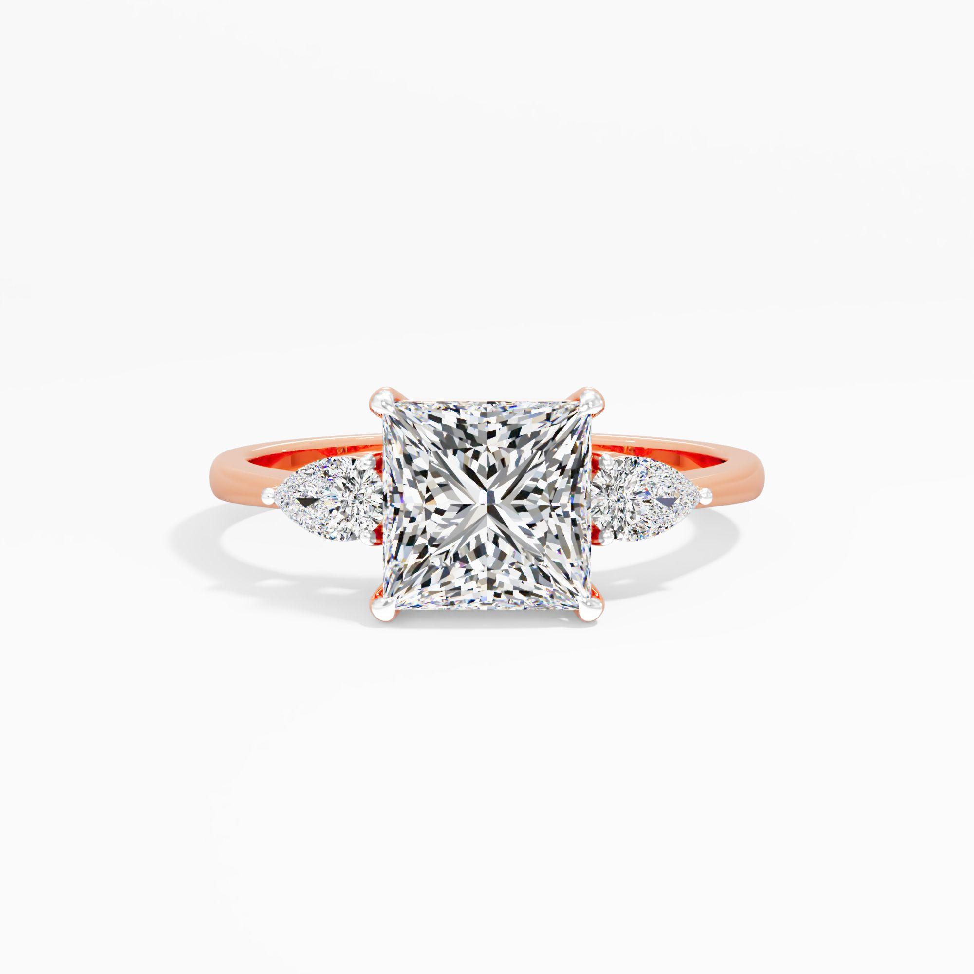 Tenderbeam Skye 3 Stone Engagement Ring