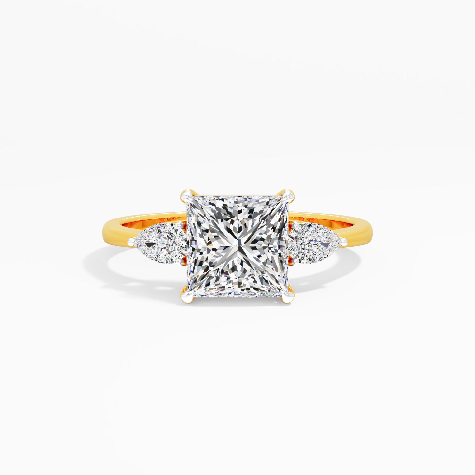 Tenderbeam Skye 3 Stone Engagement Ring