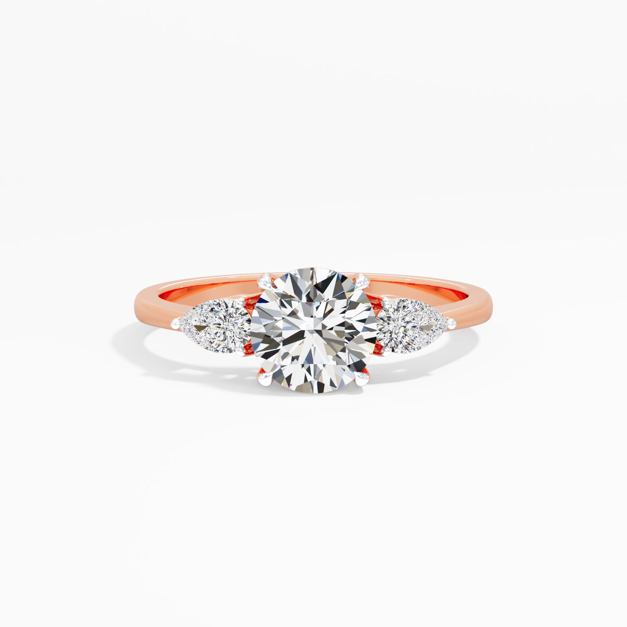Tenderbeam Skye 3 Stone Engagement Ring