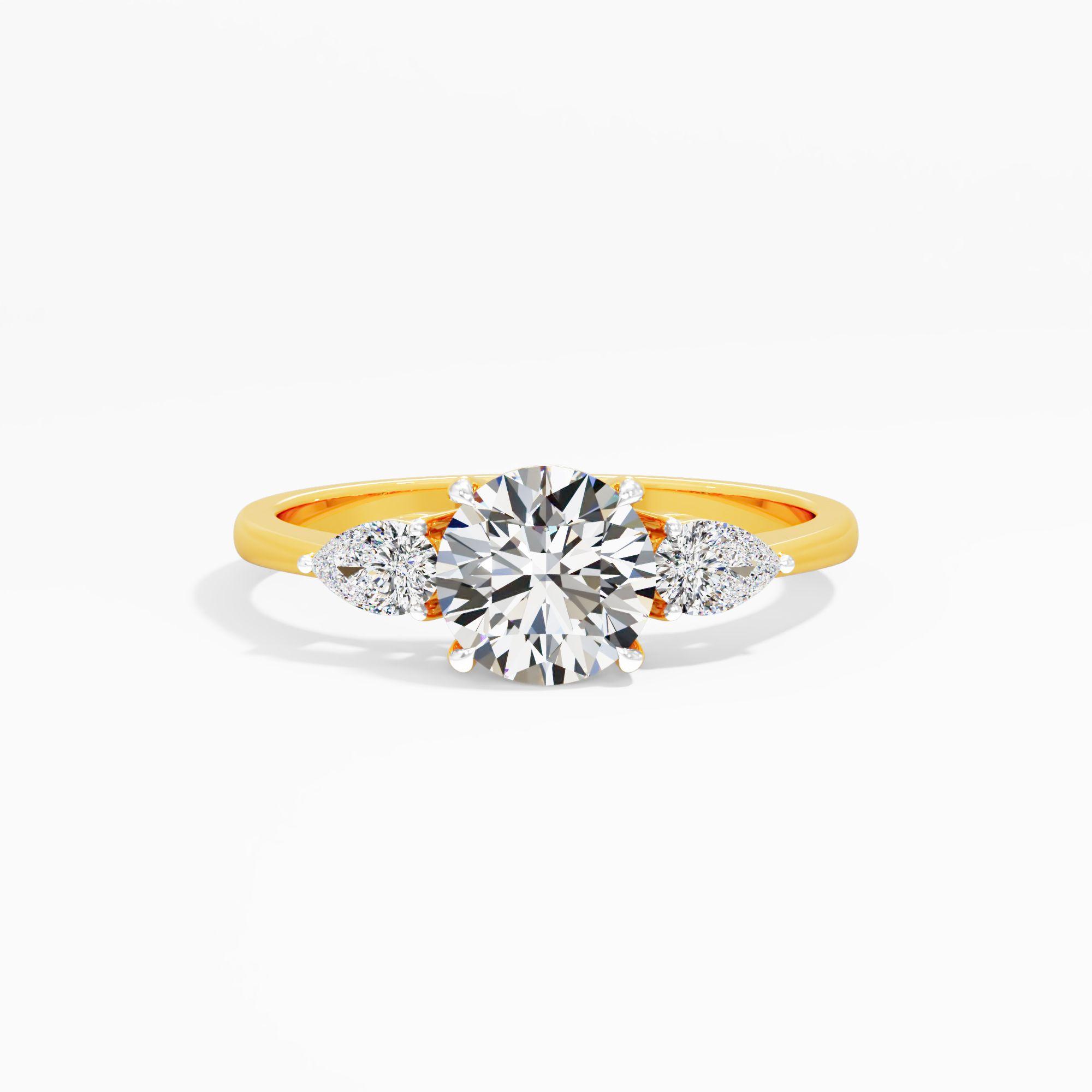 Tenderbeam Skye 3 Stone Engagement Ring