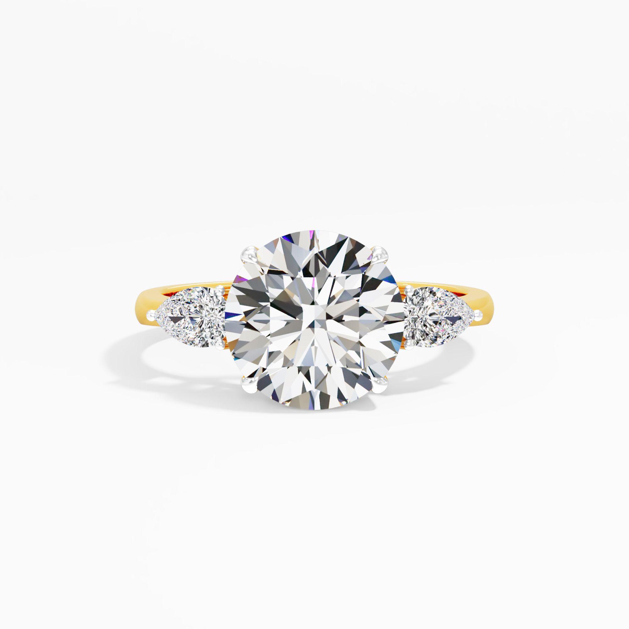Tenderbeam Skye 3 Stone Engagement Ring