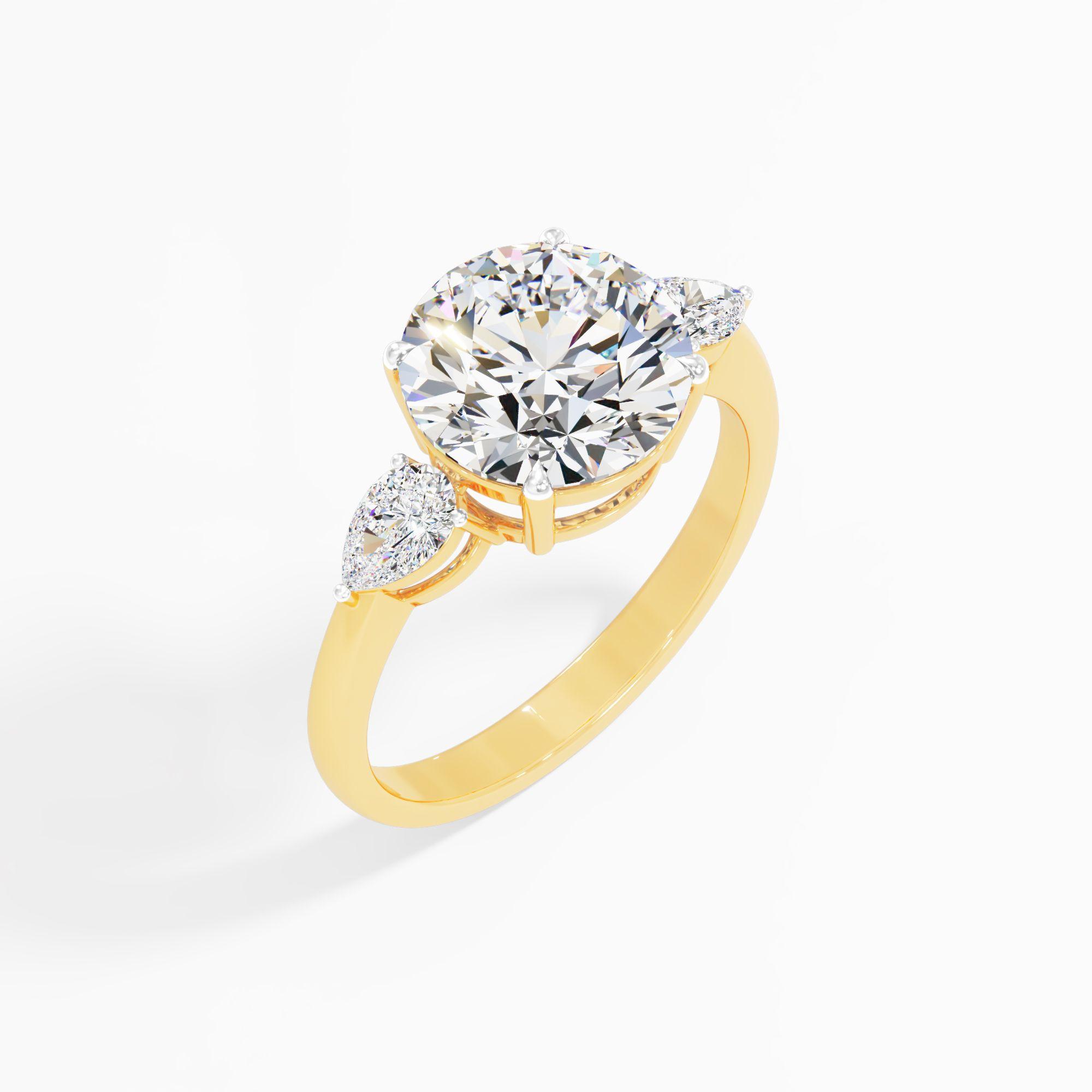 Tenderbeam Skye 3 Stone Engagement Ring