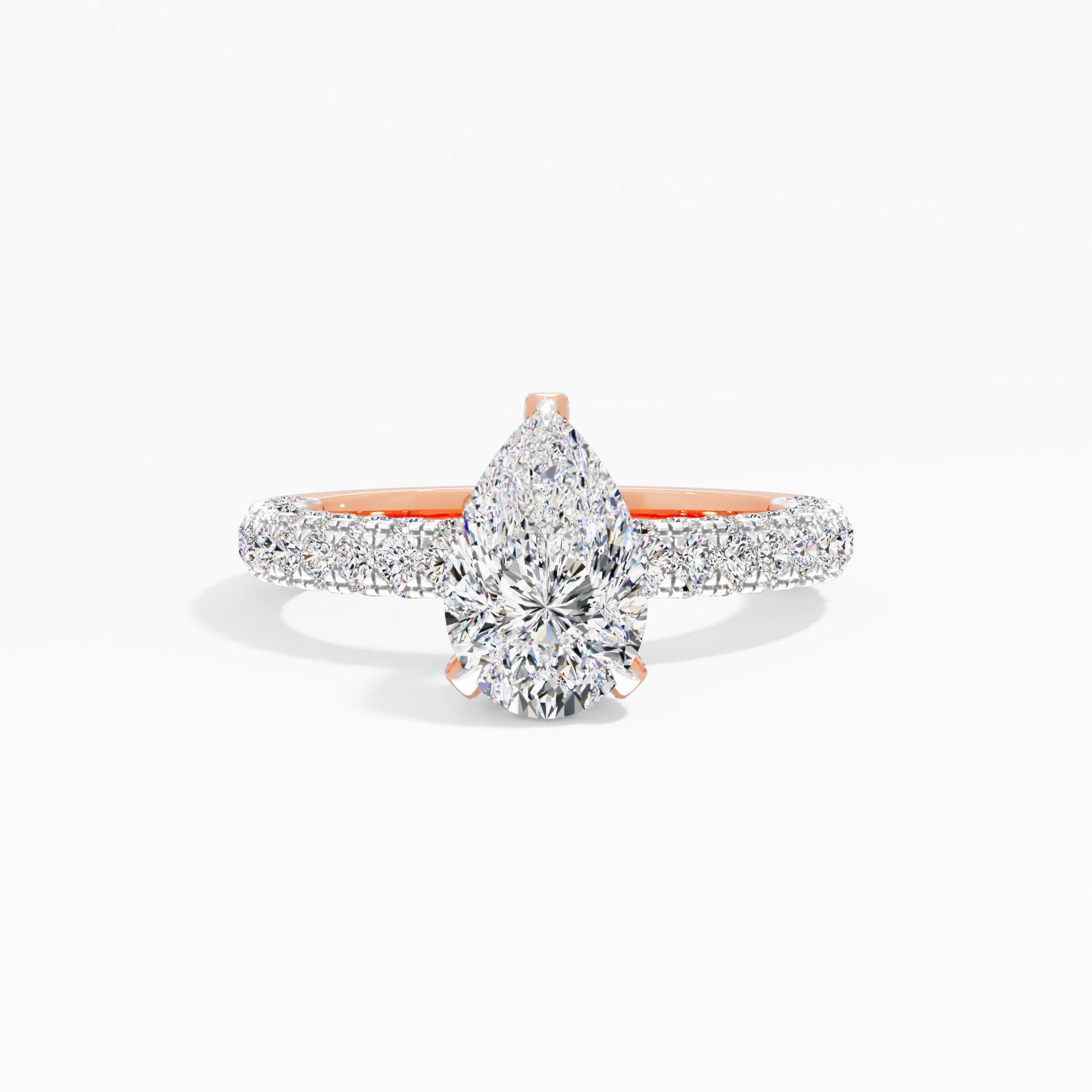 Ivorywink Charm Solitaire Engagement Ring