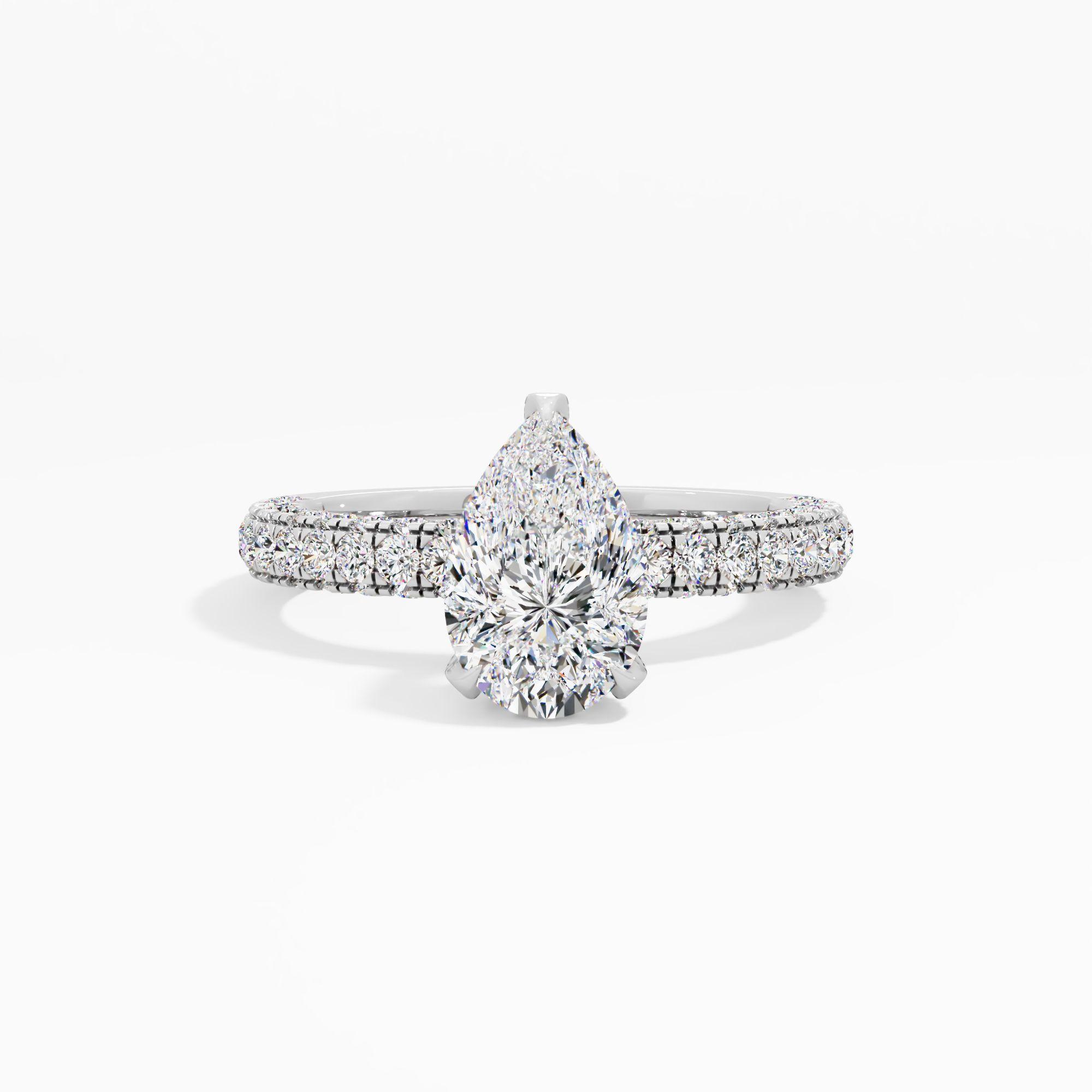 Ivorywink Charm Solitaire Engagement Ring