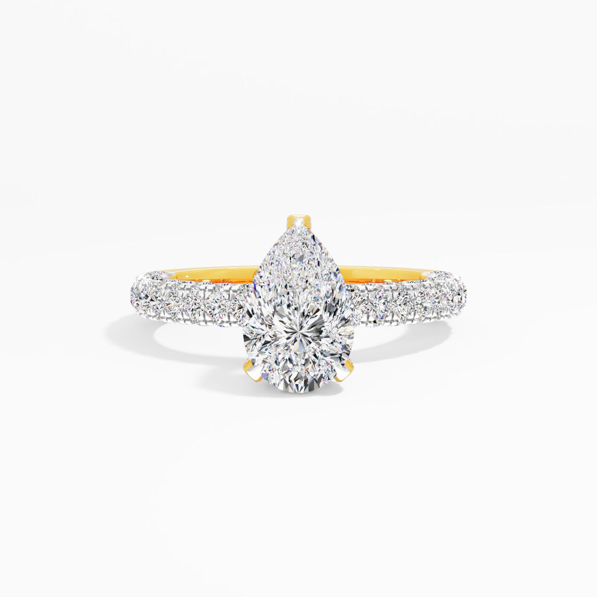 Ivorywink Charm Solitaire Engagement Ring