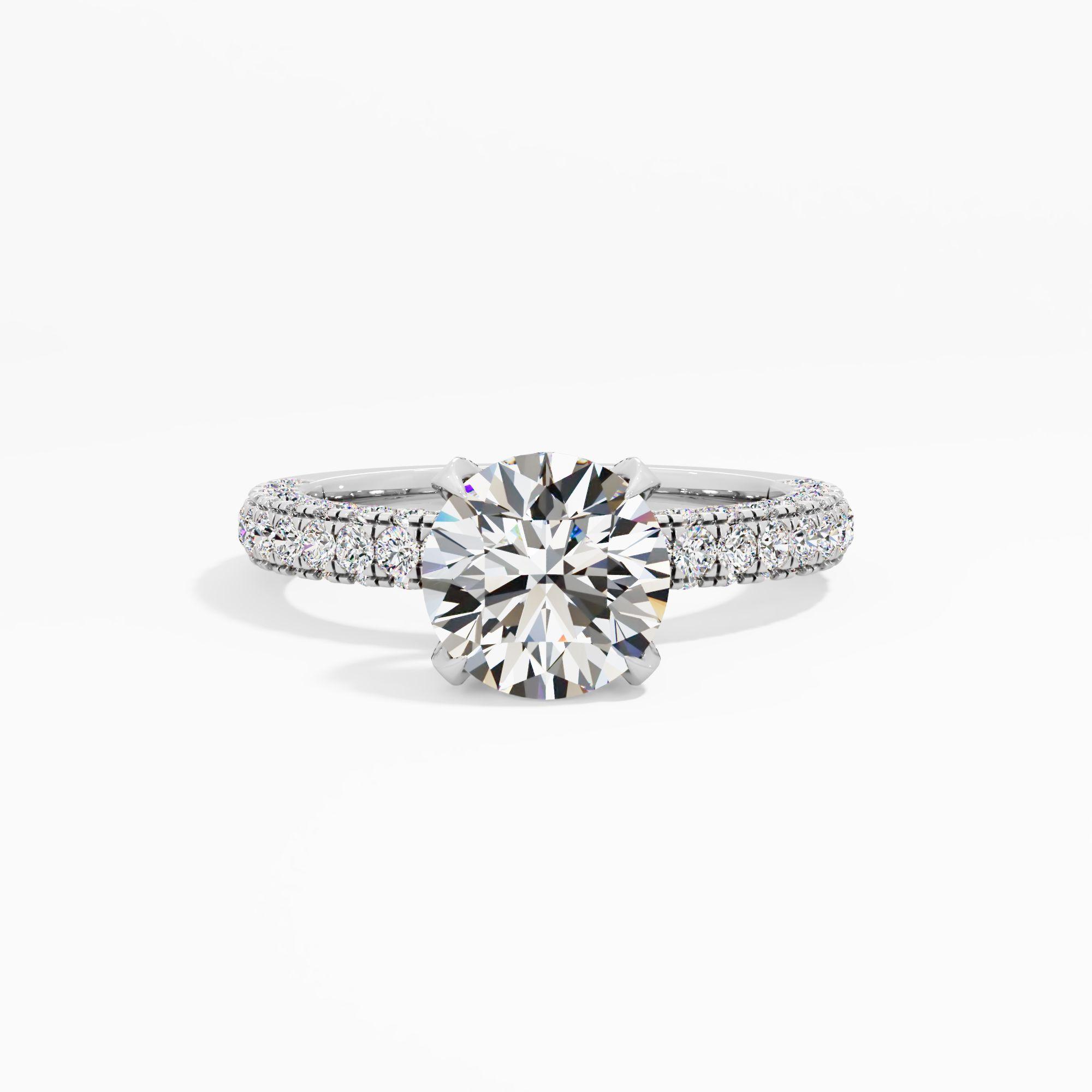 Ivorywink Charm Solitaire Engagement Ring