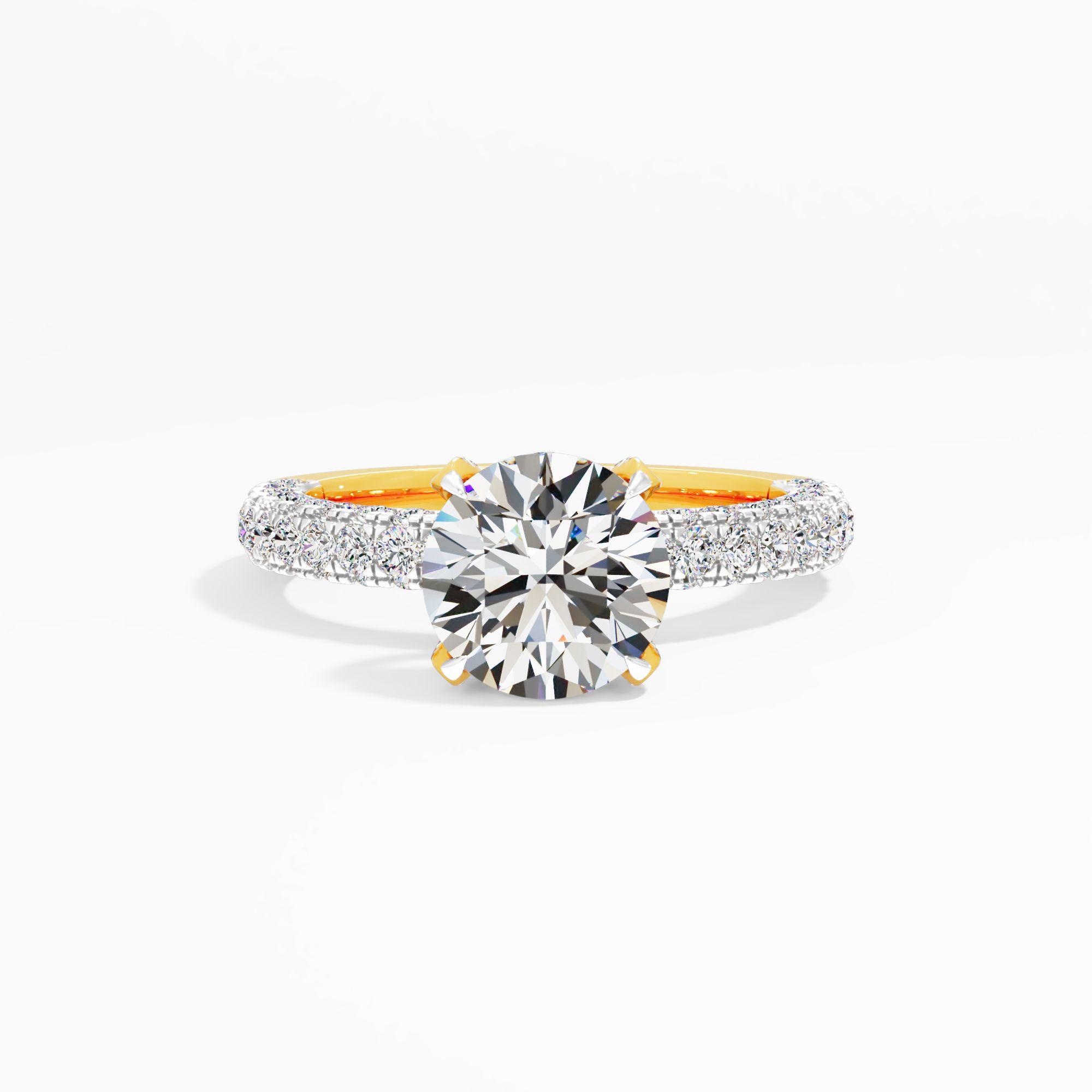Ivorywink Charm Solitaire Engagement Ring