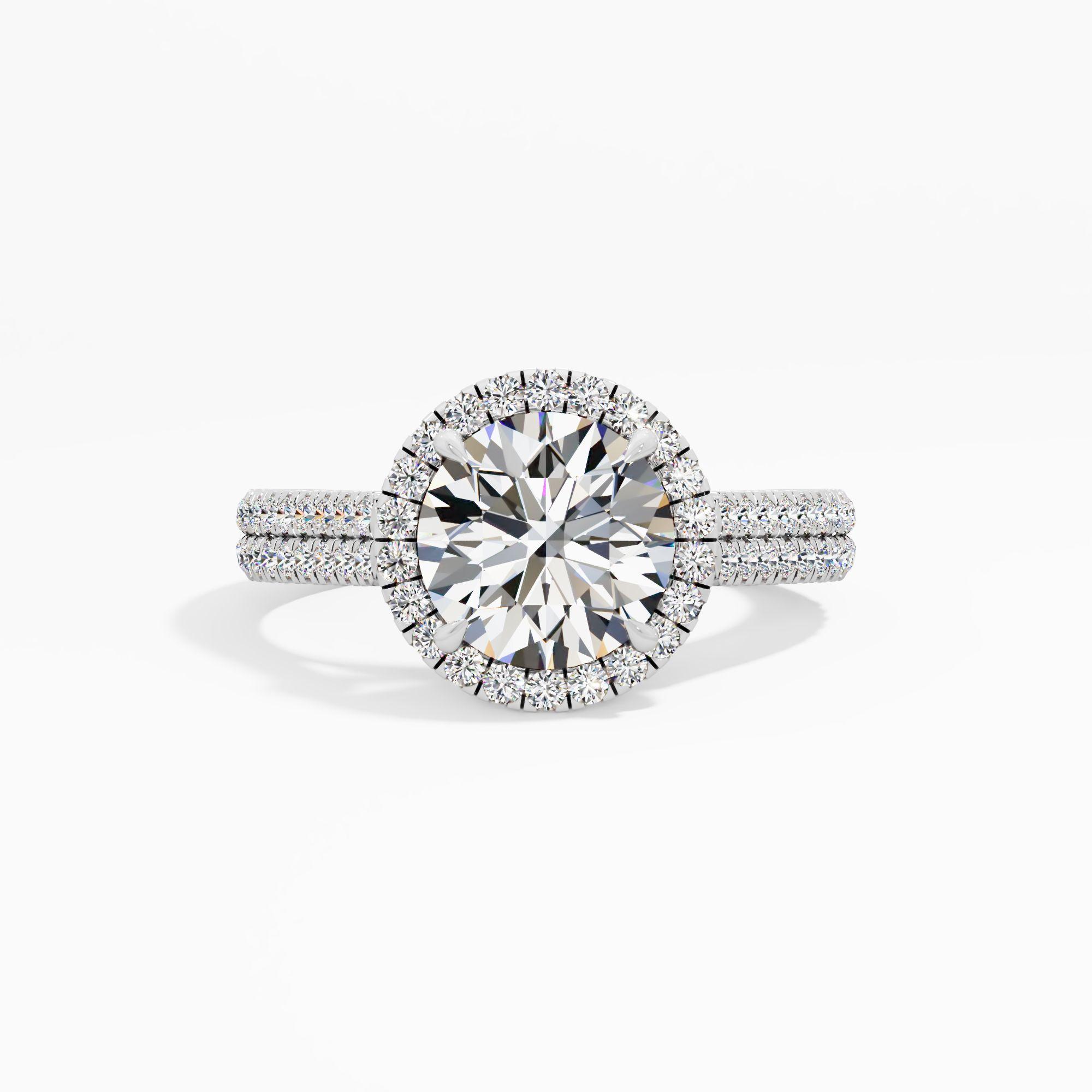 Nectar Loop Solitaire Engagement Ring