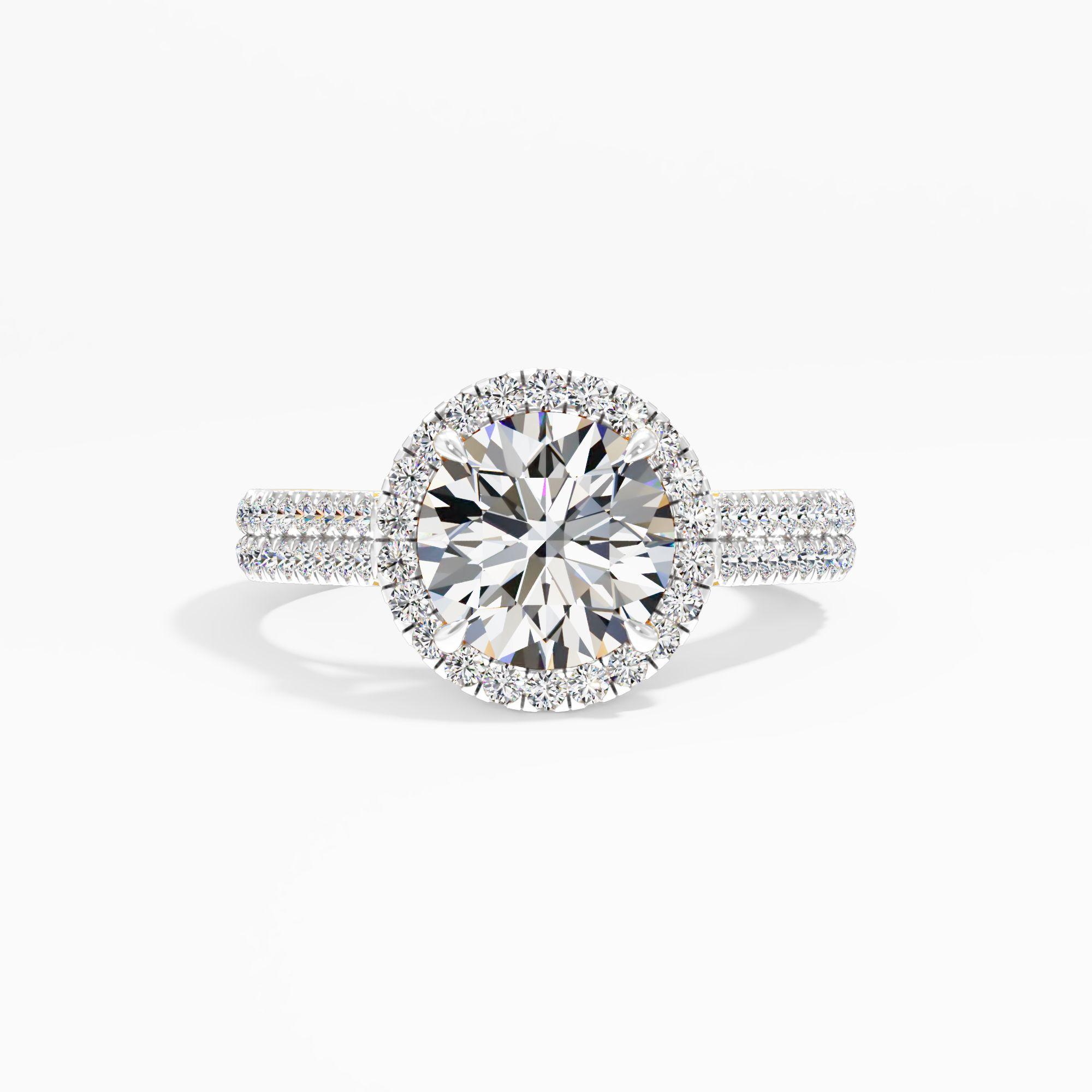 Nectar Loop Solitaire Engagement Ring