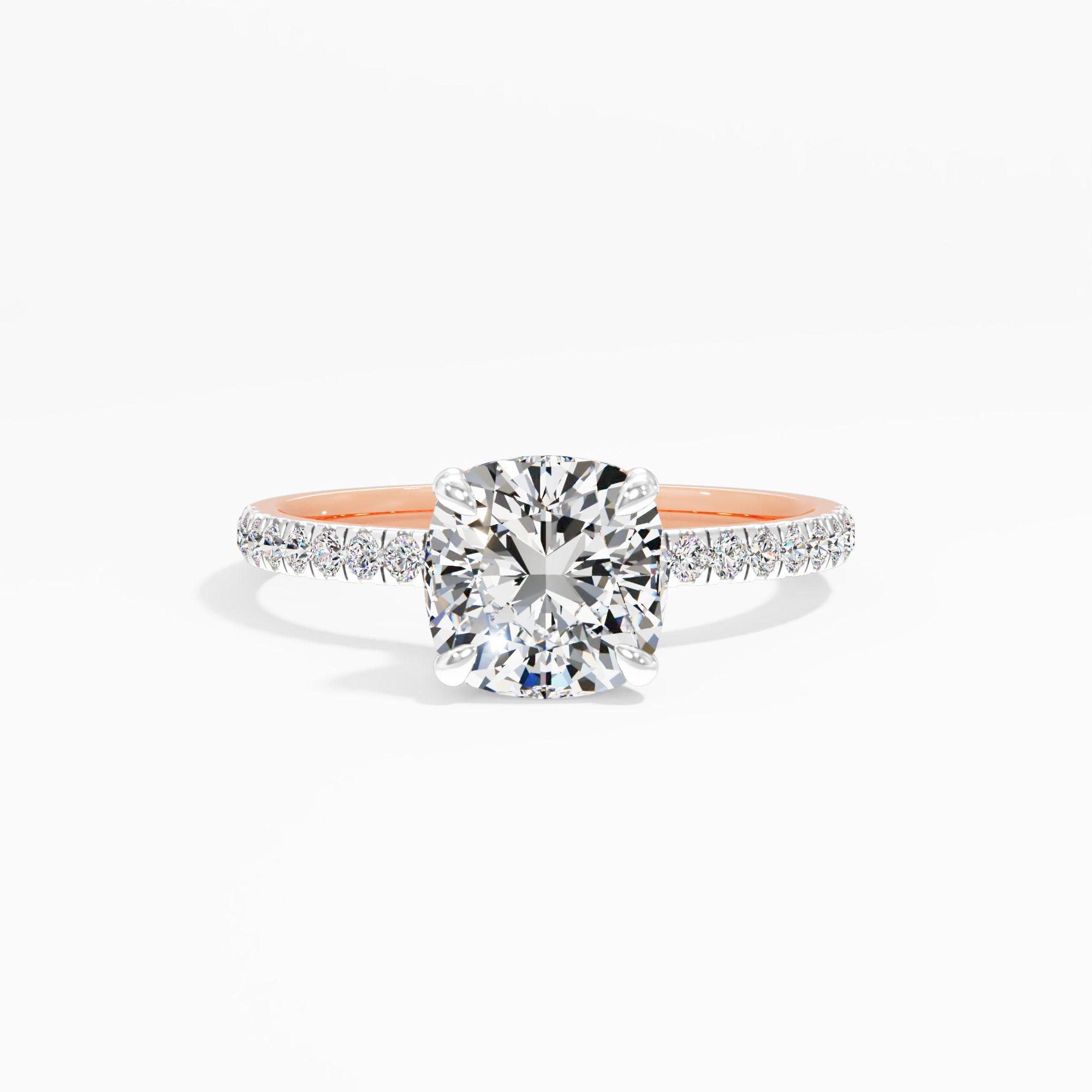 Pearline Shine Solitaire Engagement Ring