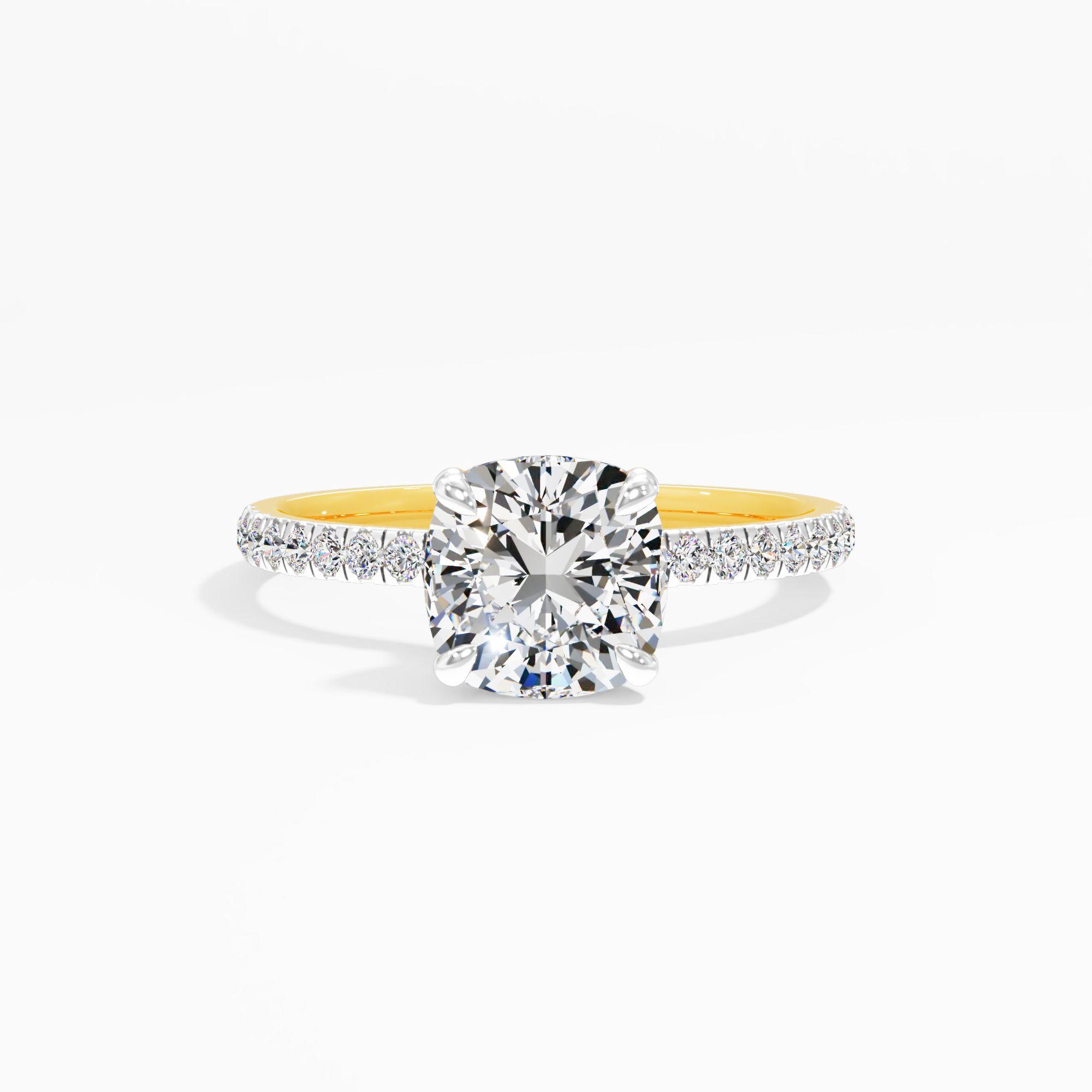 Pearline Shine Solitaire Engagement Ring