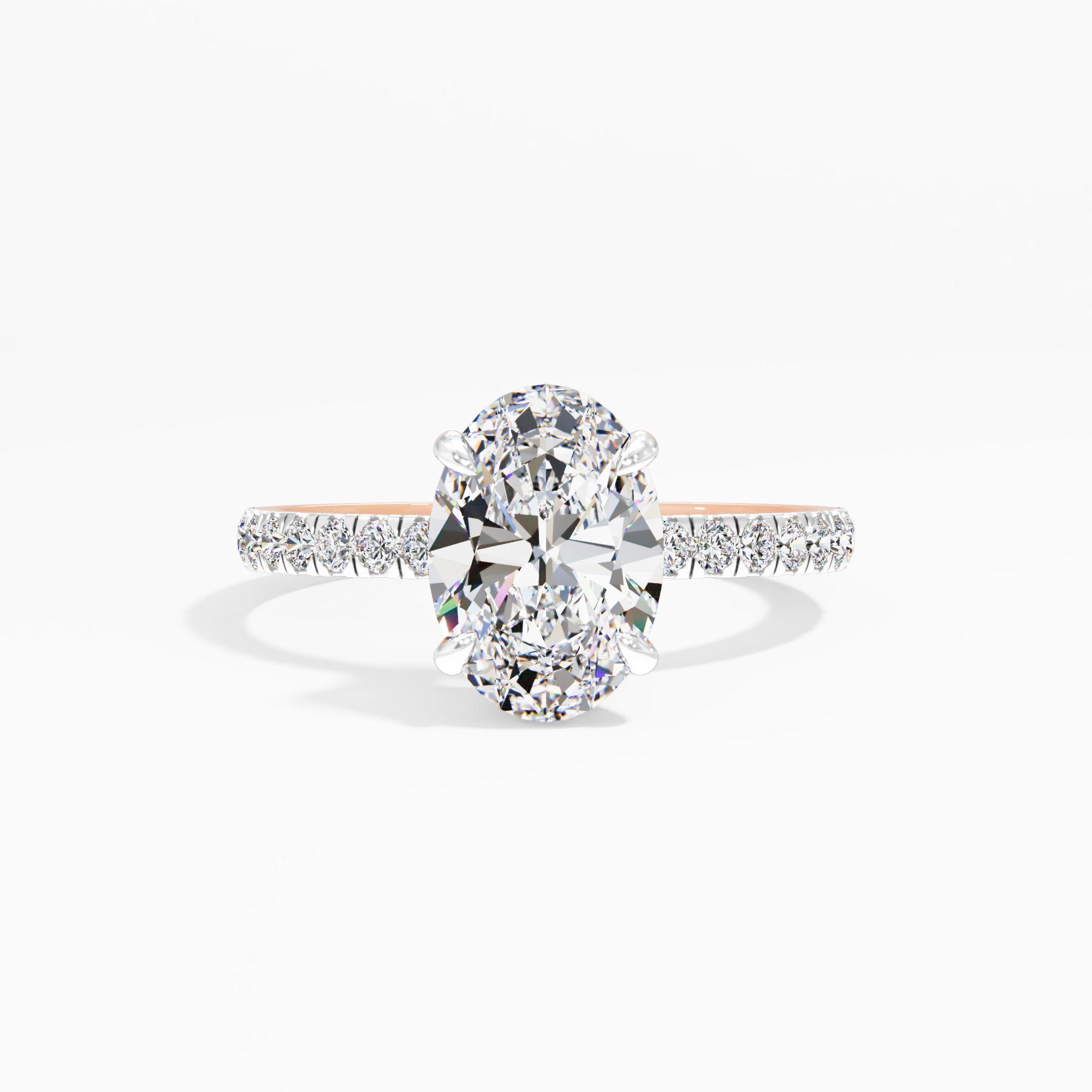 Pearline Shine Solitaire Engagement Ring