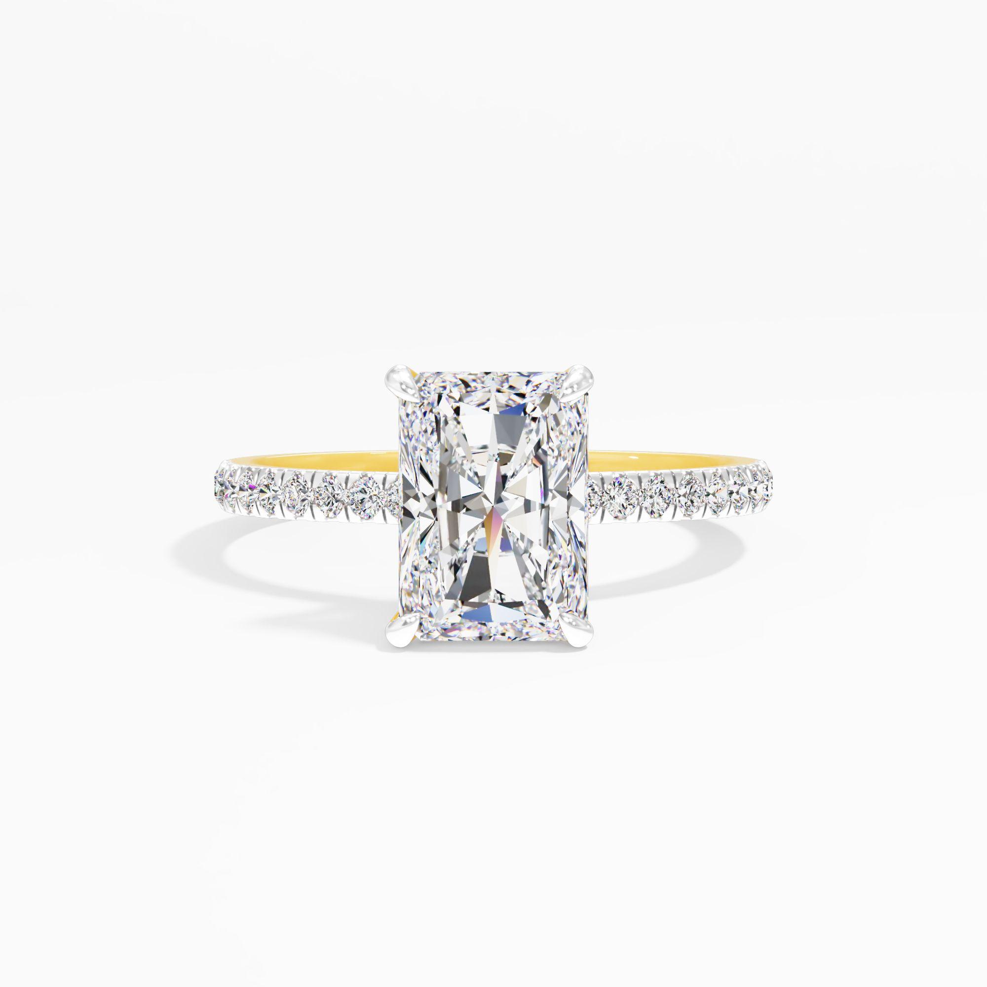 Pearline Shine Solitaire Engagement Ring