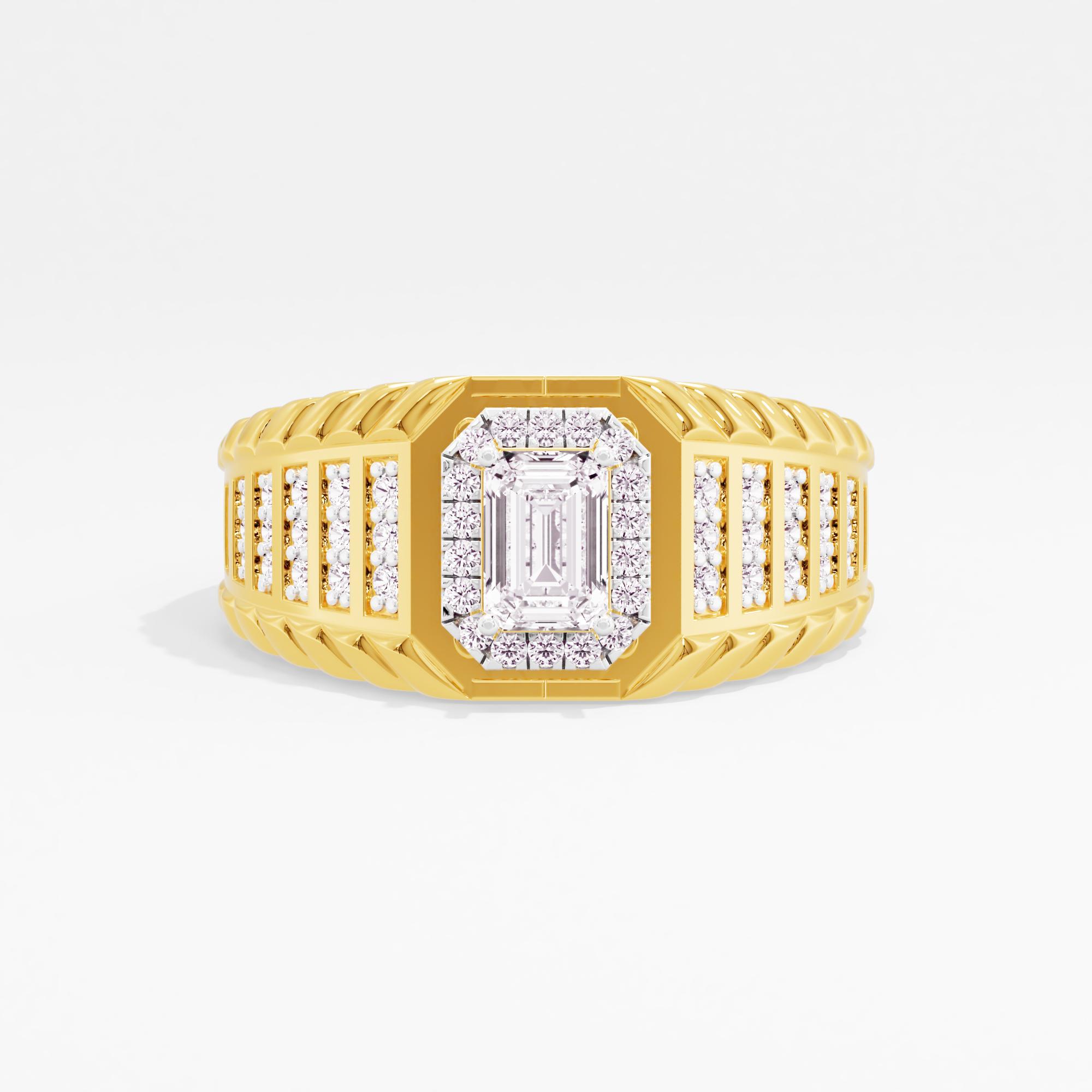 Mystic Iron Halo Mens Ring