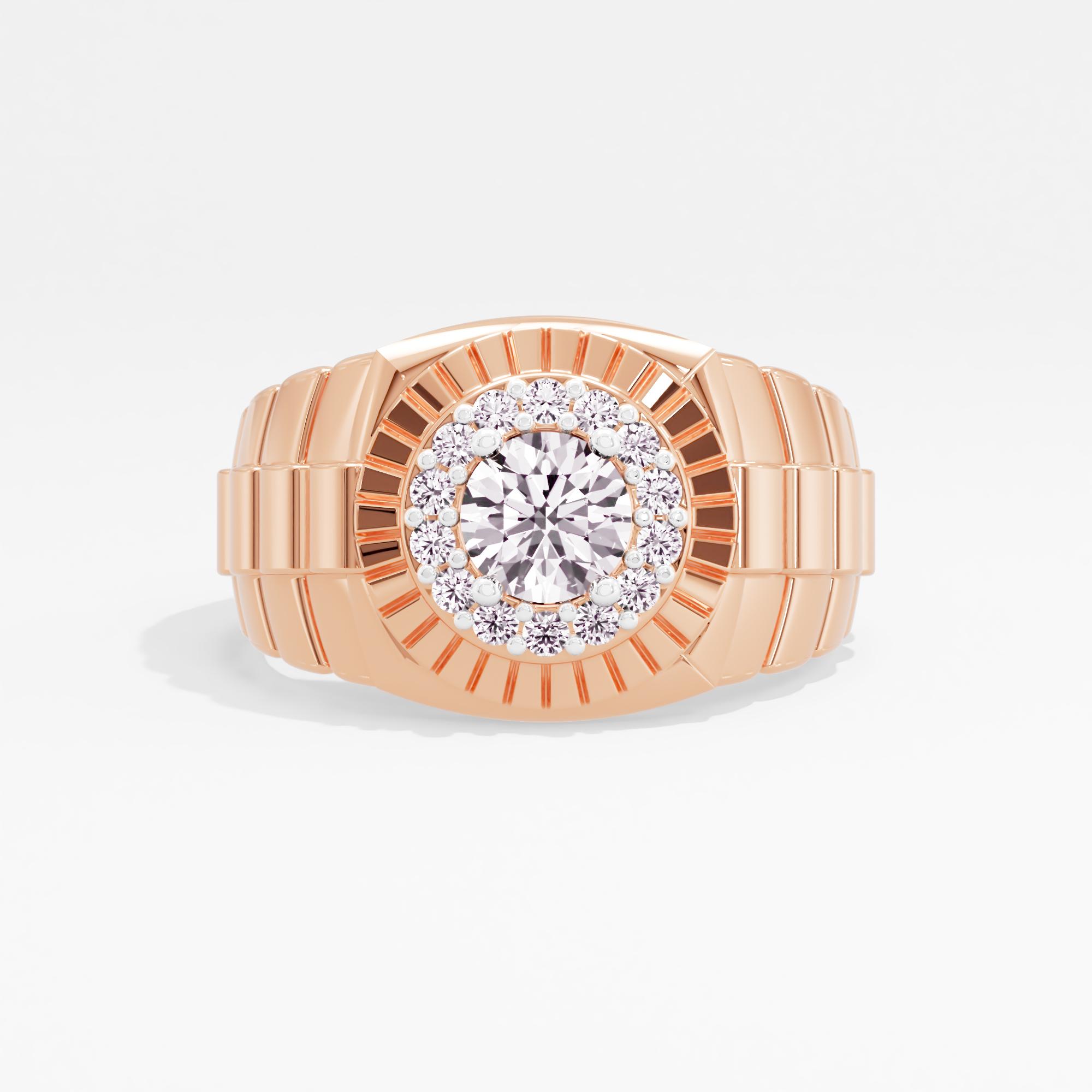 Onyx Dominion Halo Mens Ring