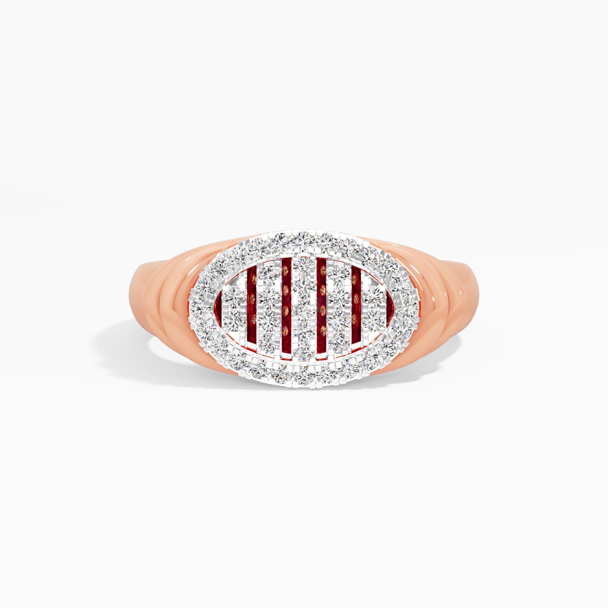 Meridian Rays Diamond Ring