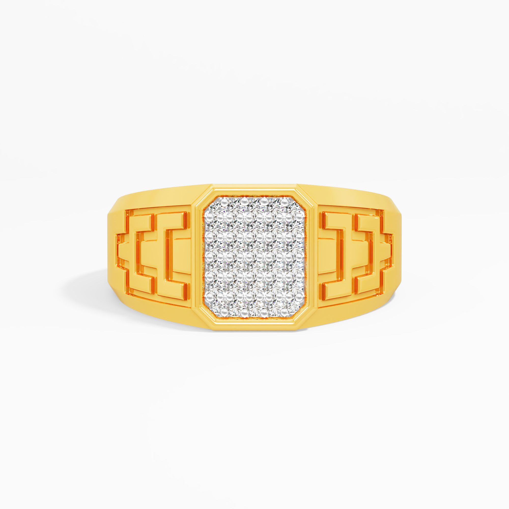 The Magnus Cluster Diamond Ring