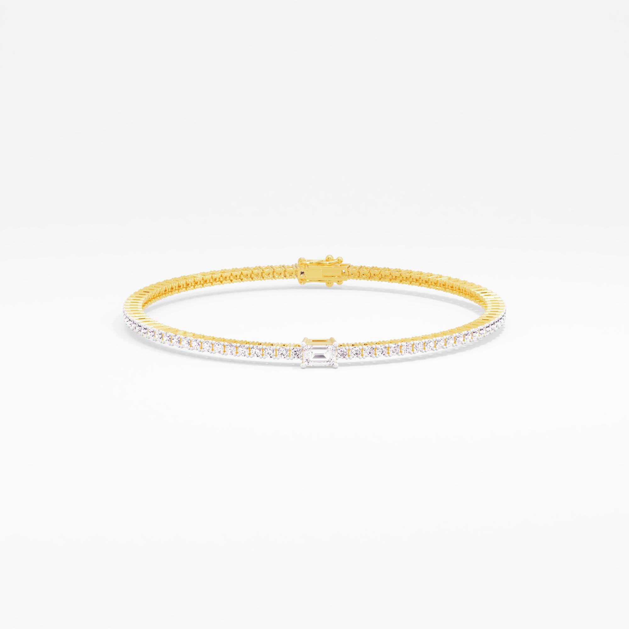 Infinite Sparkling Solitaire Tennis Bracelet