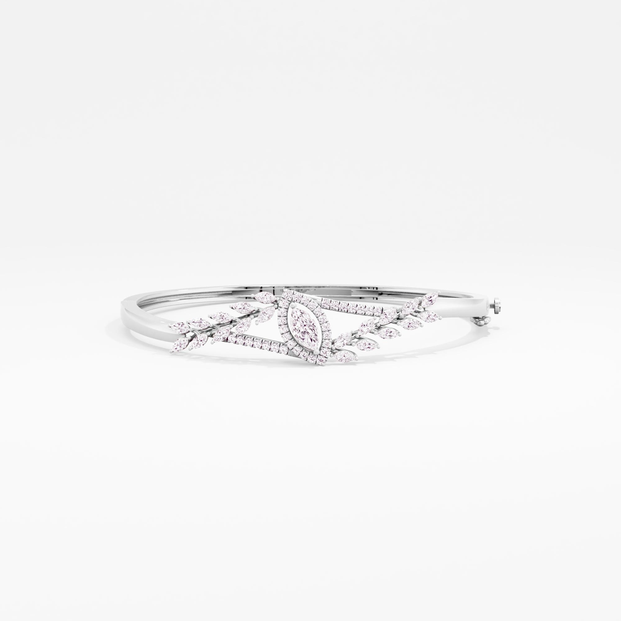 Flora Magic Halo Oval Bangle