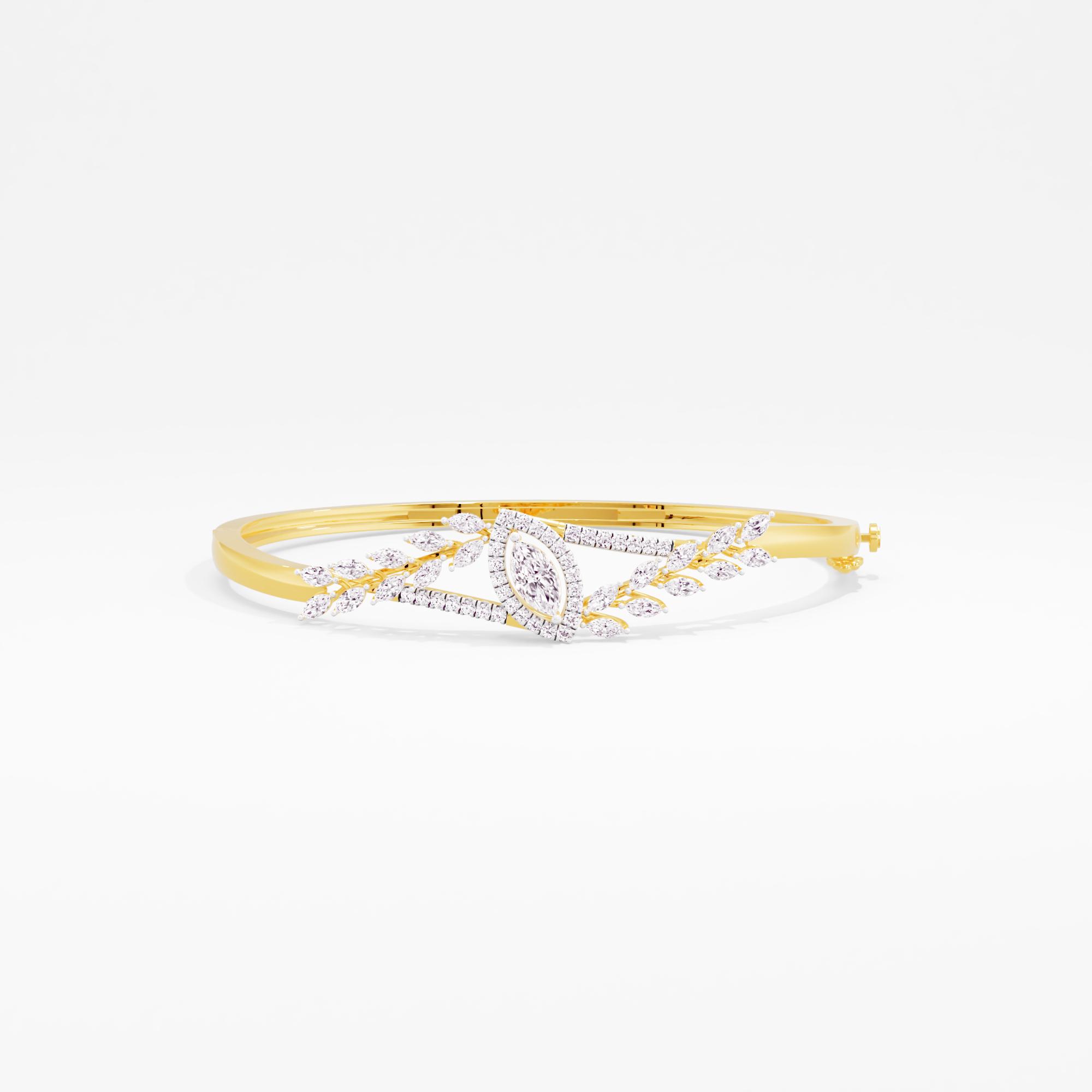 Flora Magic Halo Oval Bangle