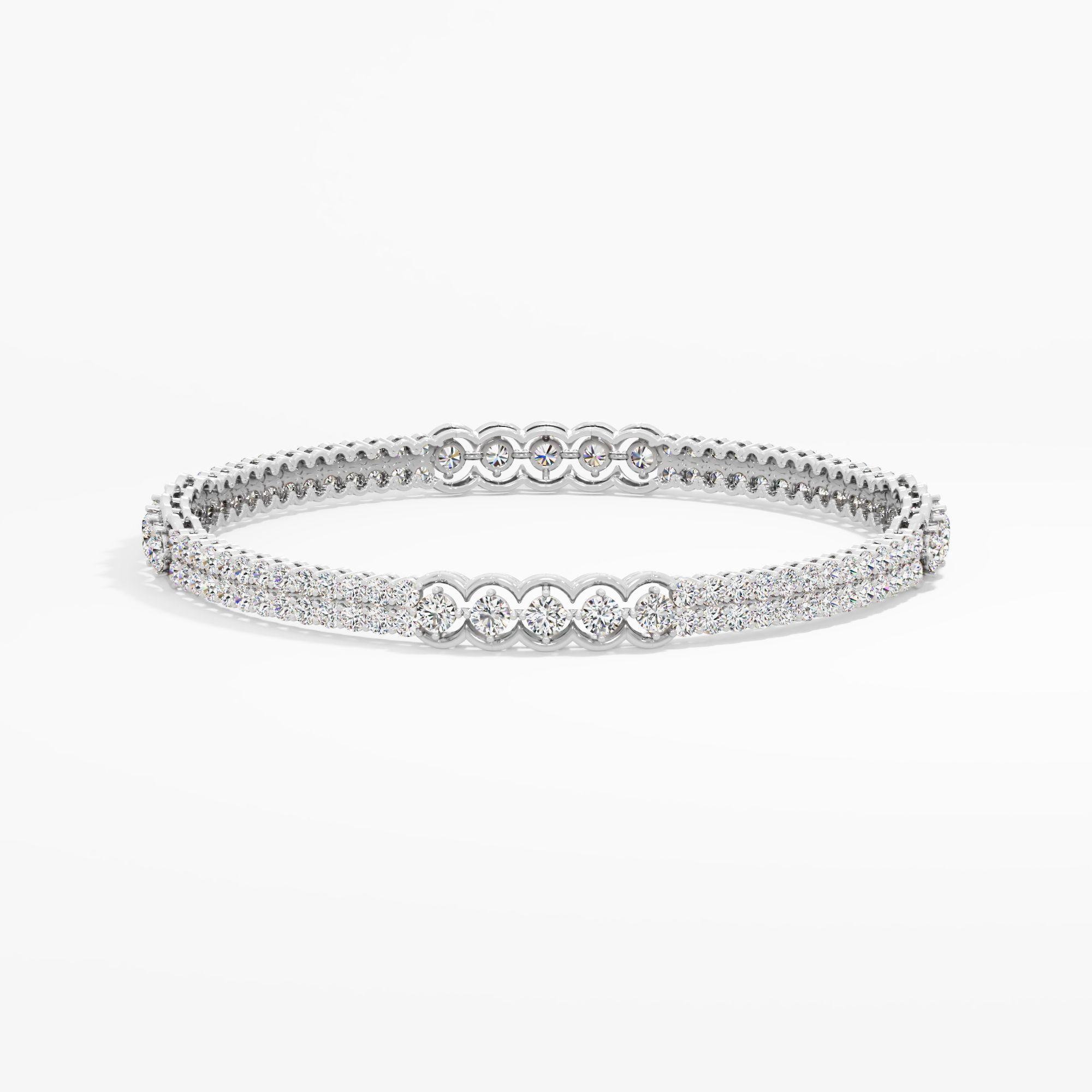 Coronet Diamond Eternity Bracelet