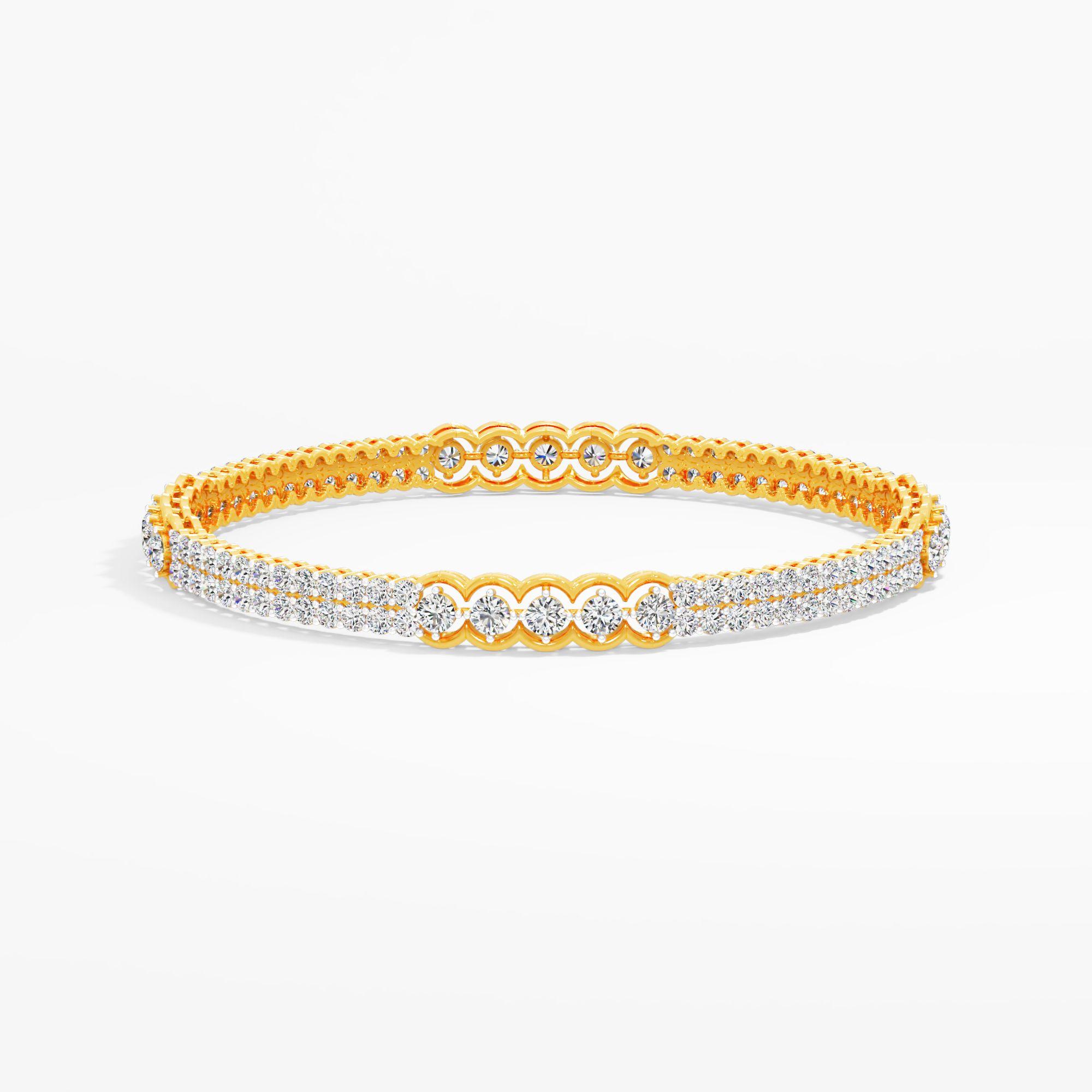Coronet Diamond Eternity Bracelet