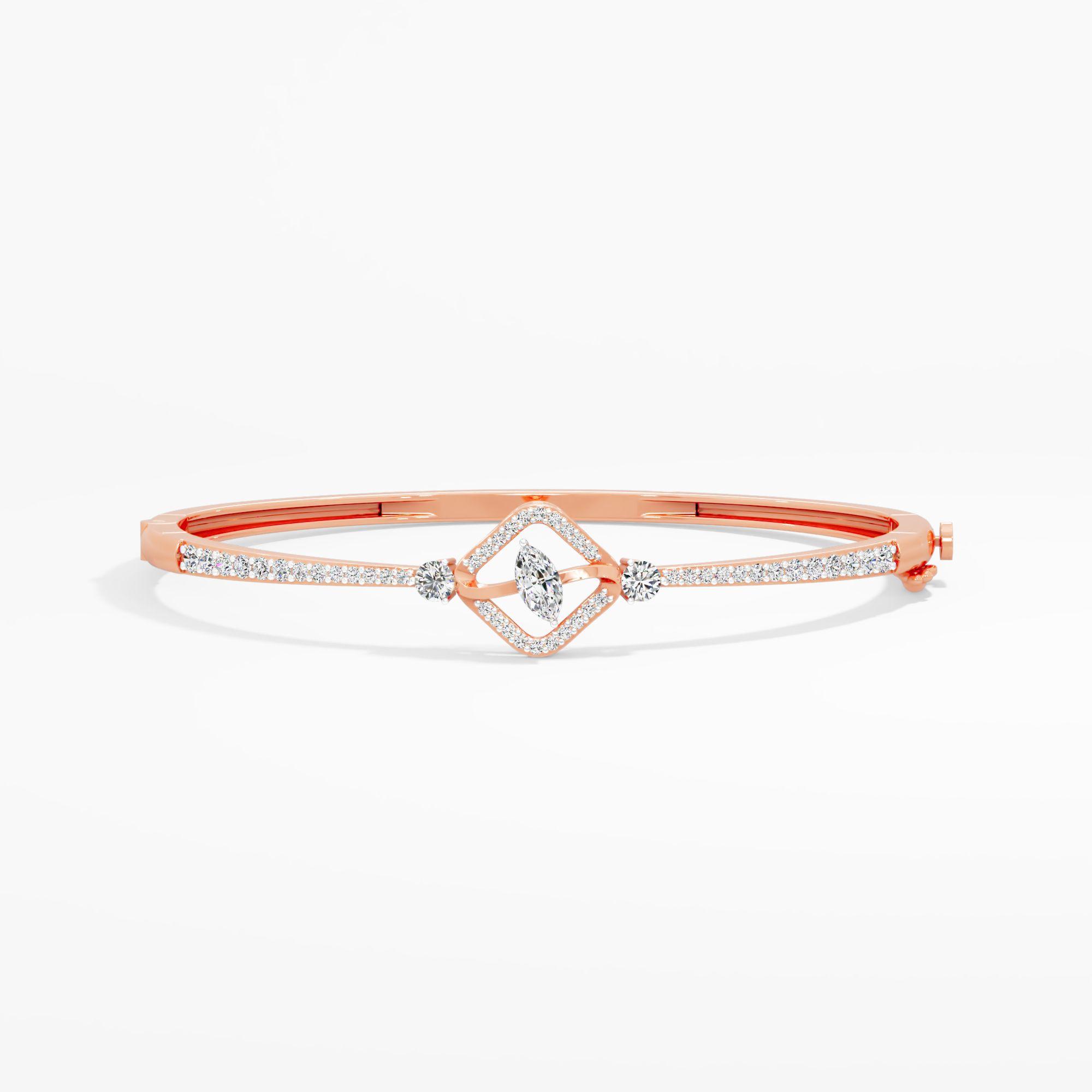 Apex Marquise Diamond Bracelet