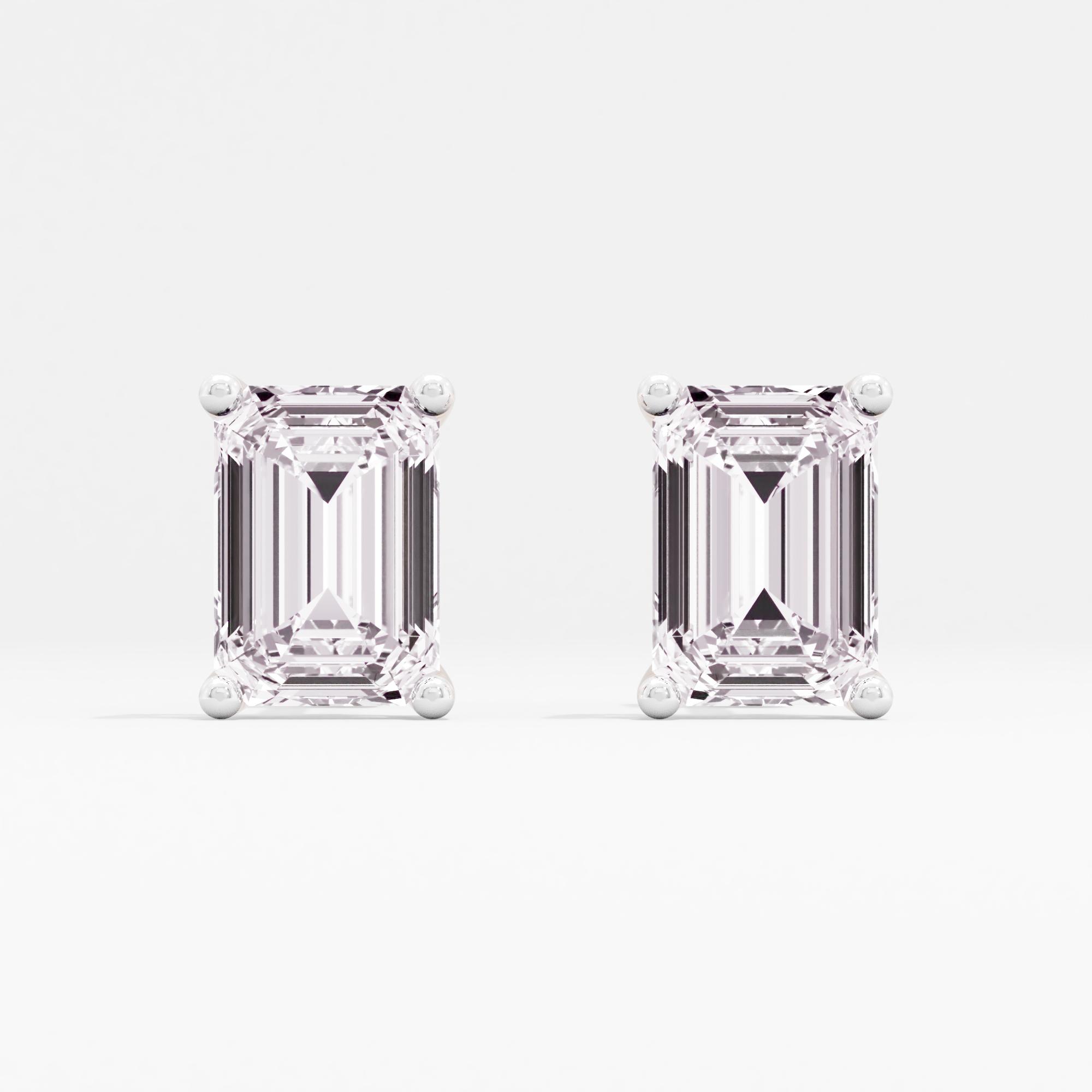 Whimsical Flair Solitaire Stud Earrings