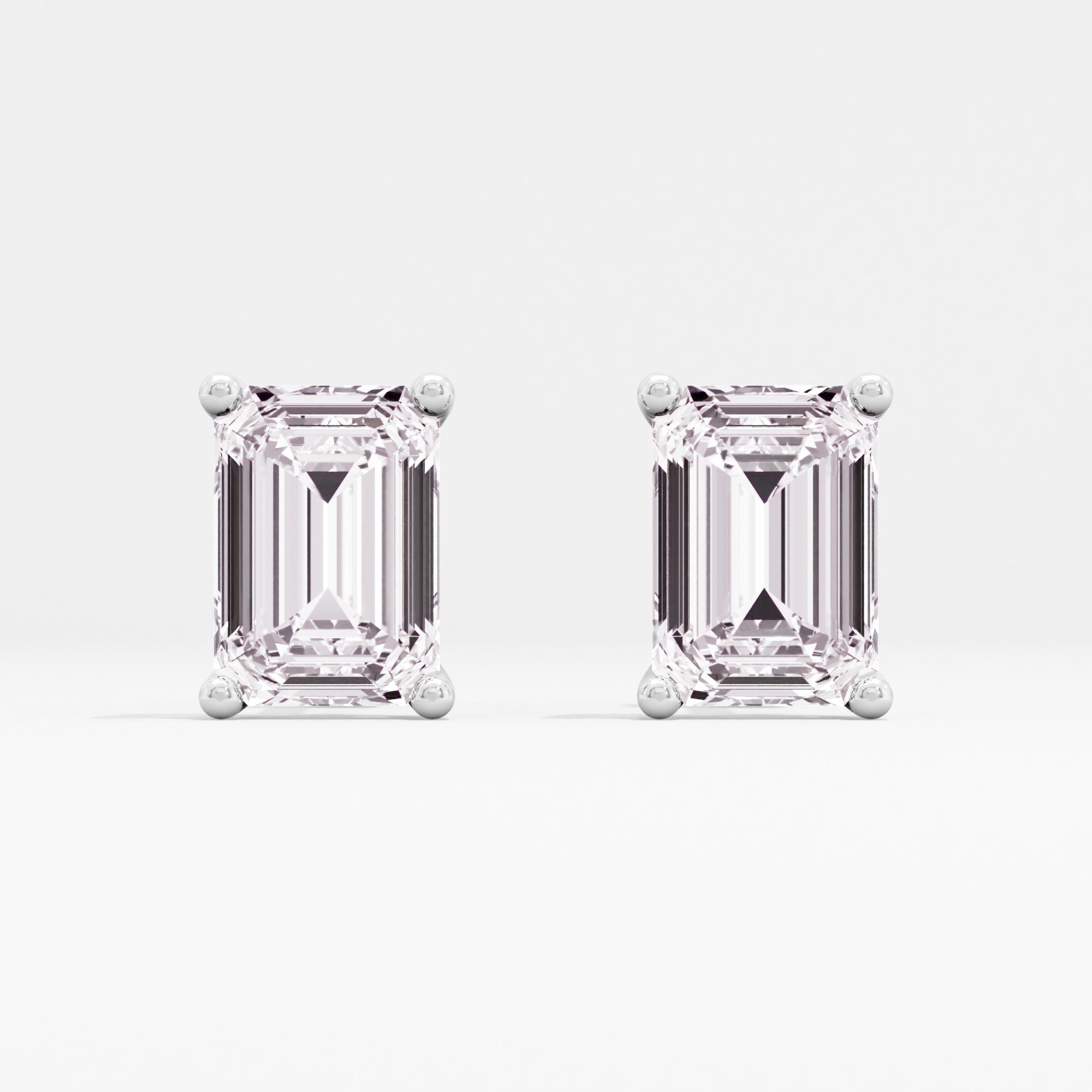 Whimsical Flair Solitaire Stud Earrings