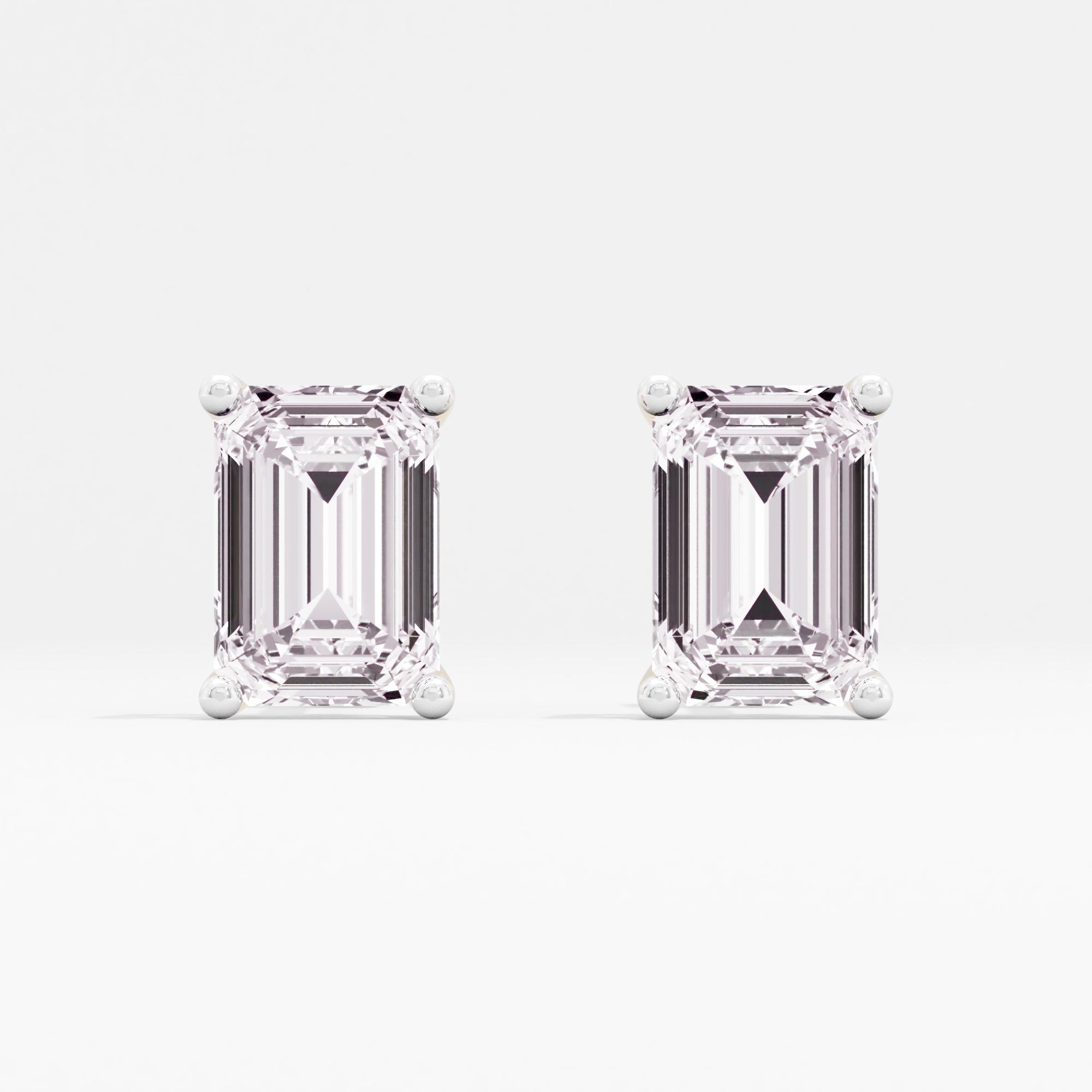 Whimsical Flair Solitaire Stud Earrings