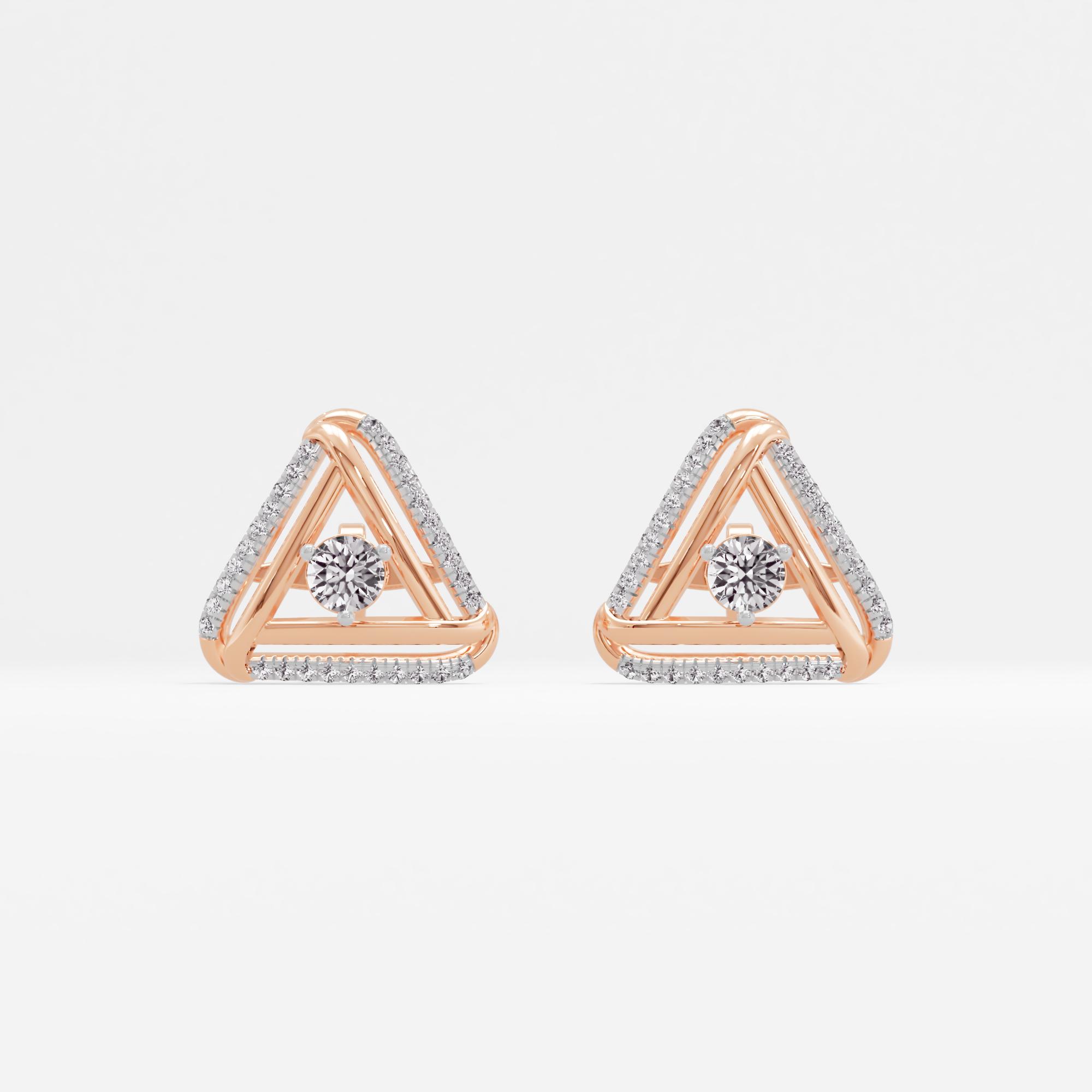 TriArtisanal Charm Solitaire Pendant