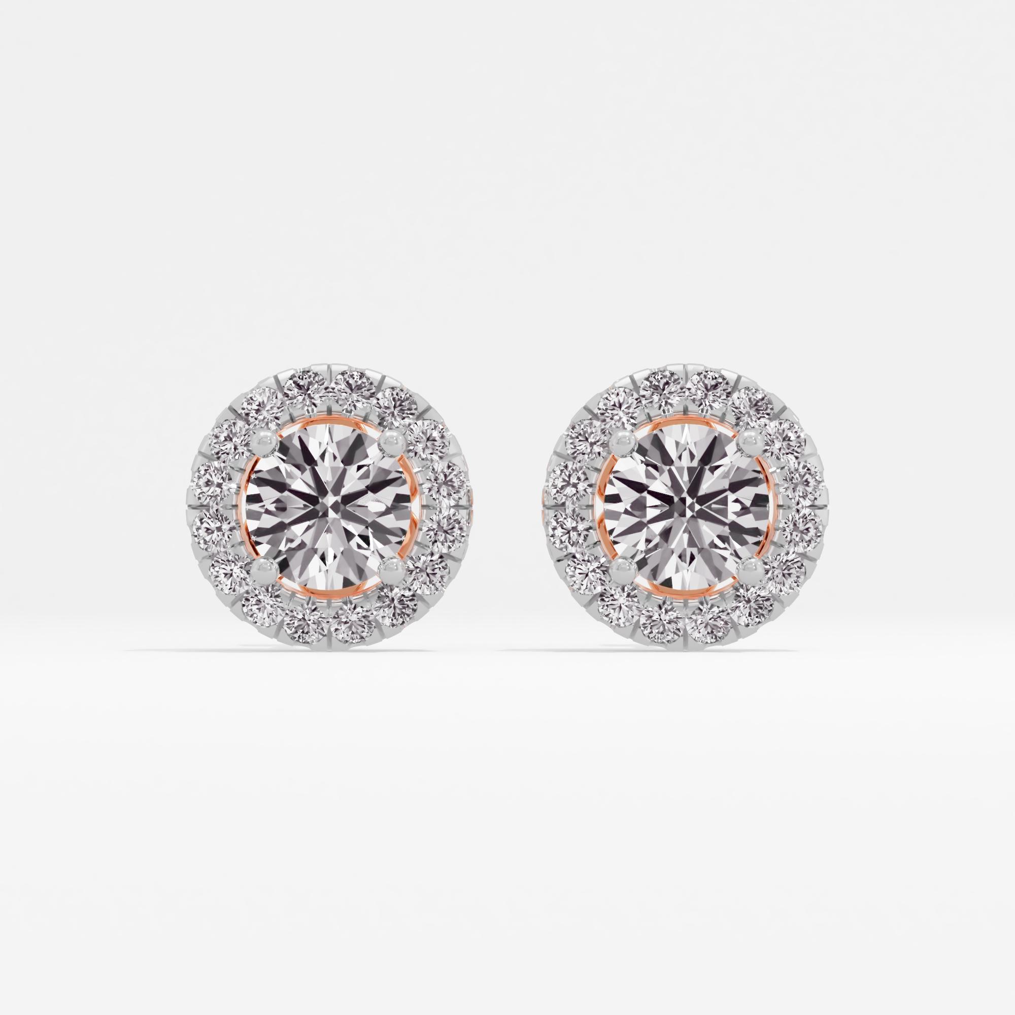 Luxe Dream Detachable Halo Stud Earrings