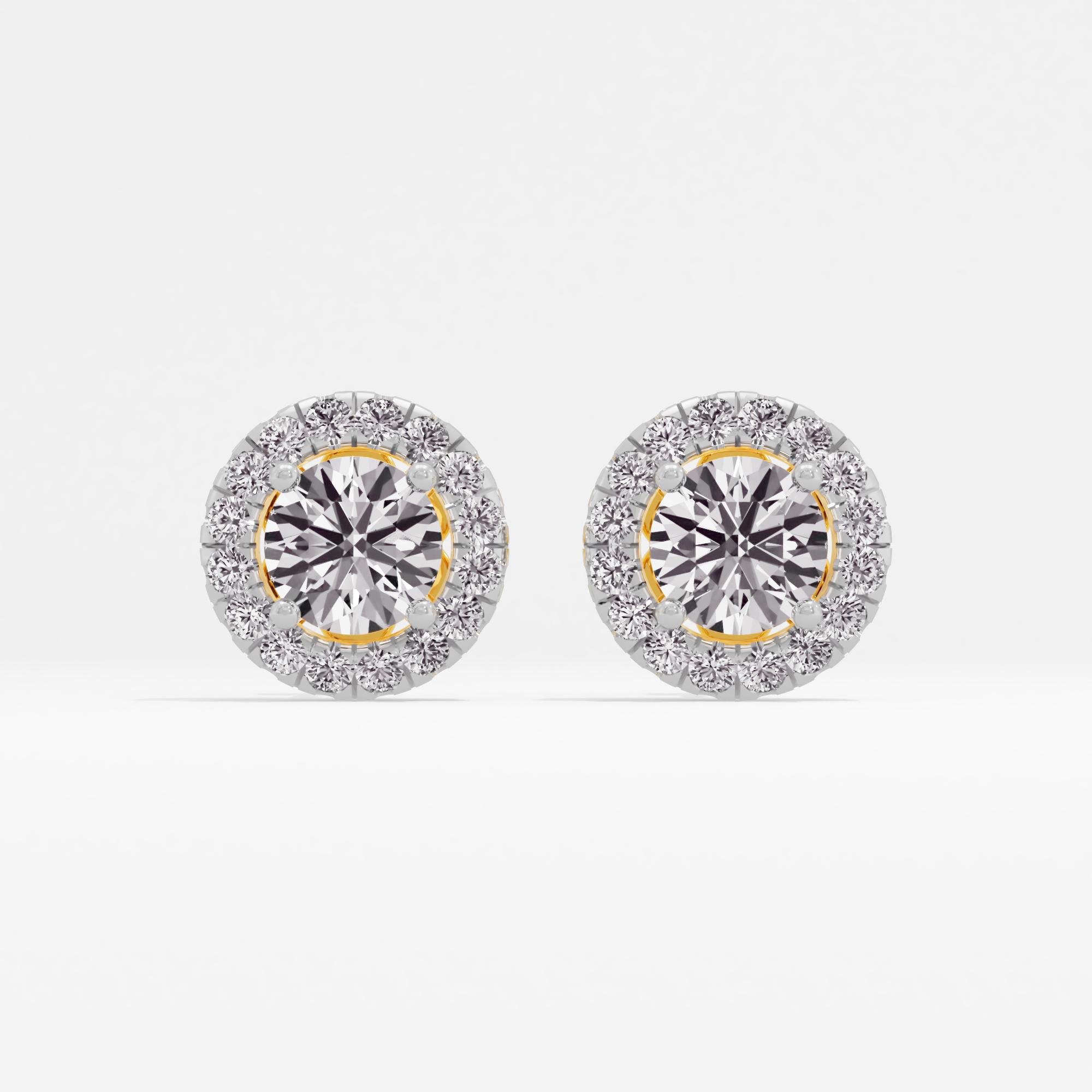 Luxe Dream Detachable Halo Stud Earrings