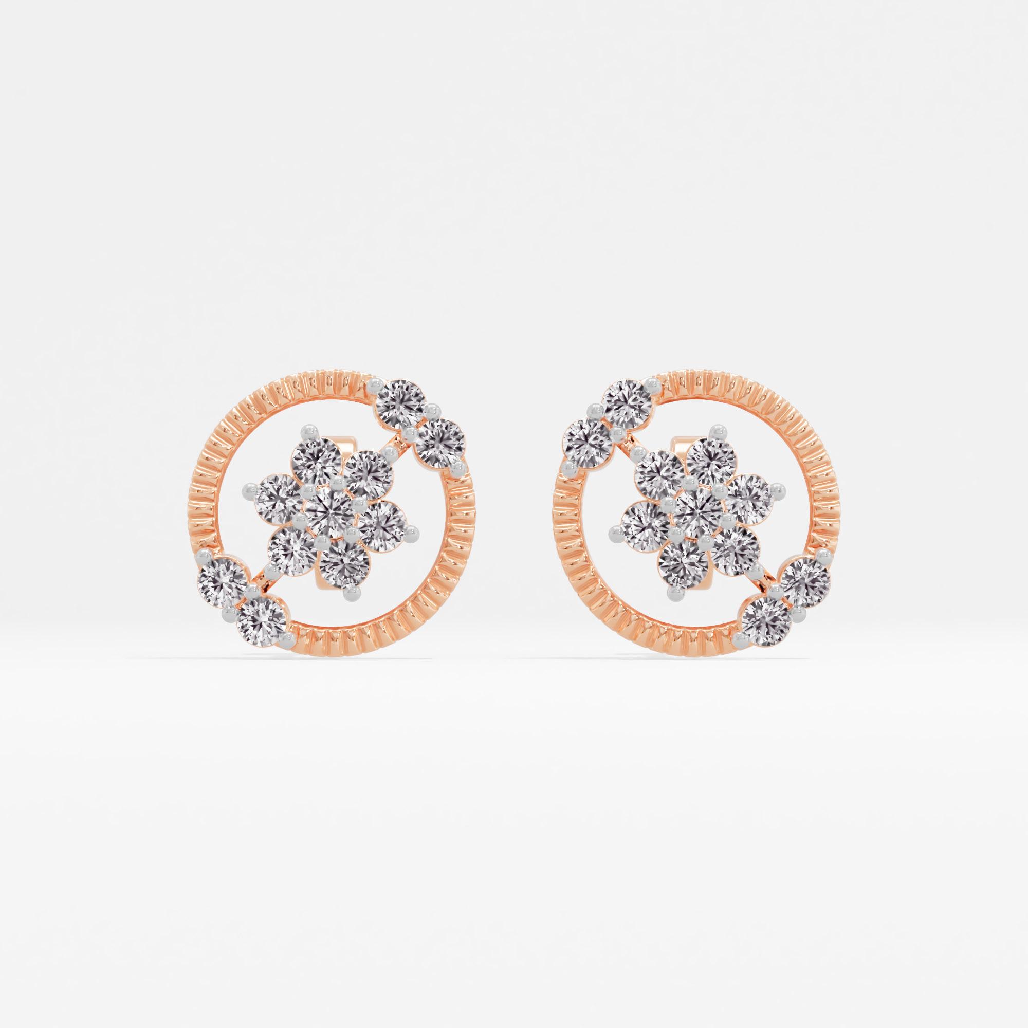 Saturn Star Cluster Stud Earrings