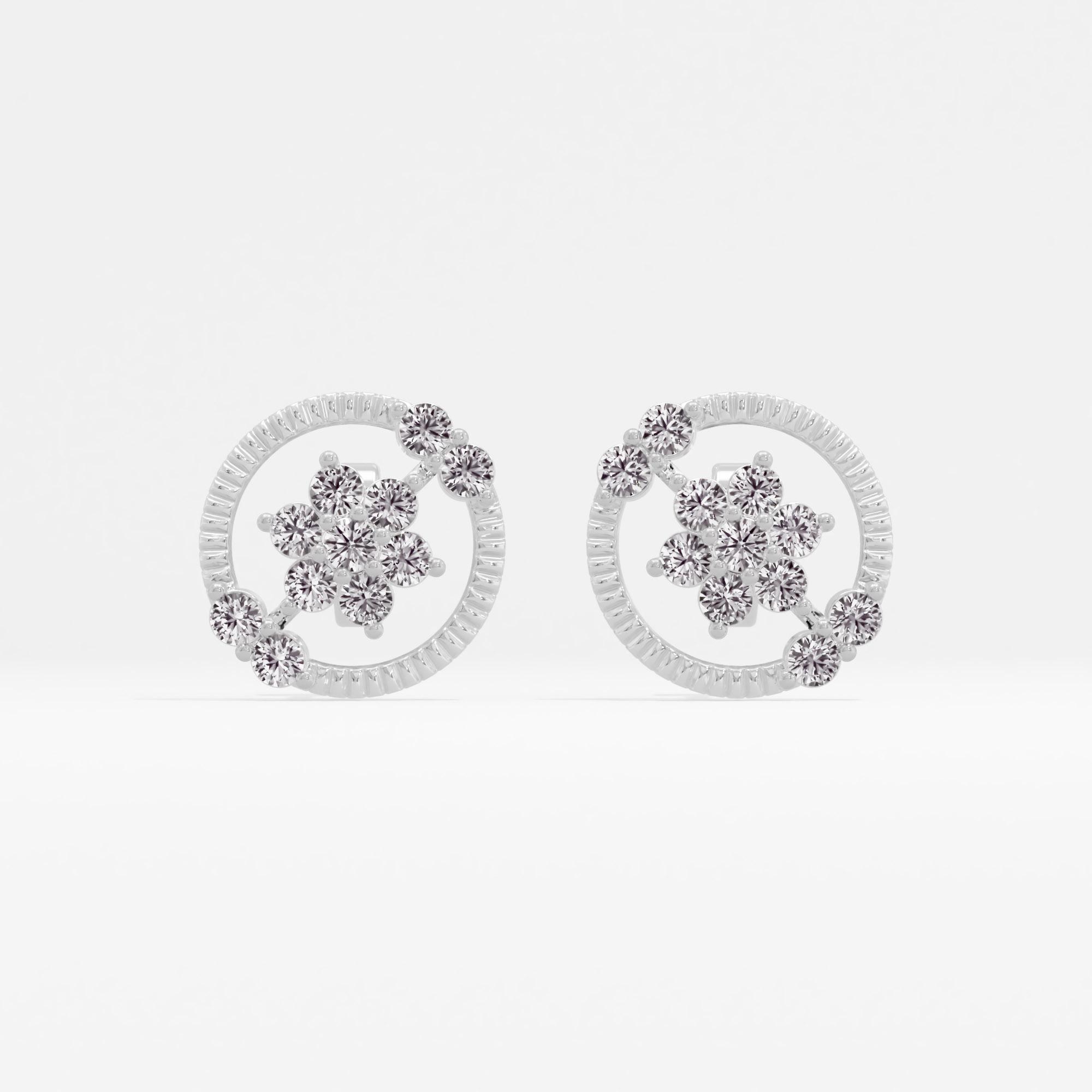 Saturn Star Cluster Stud Earrings