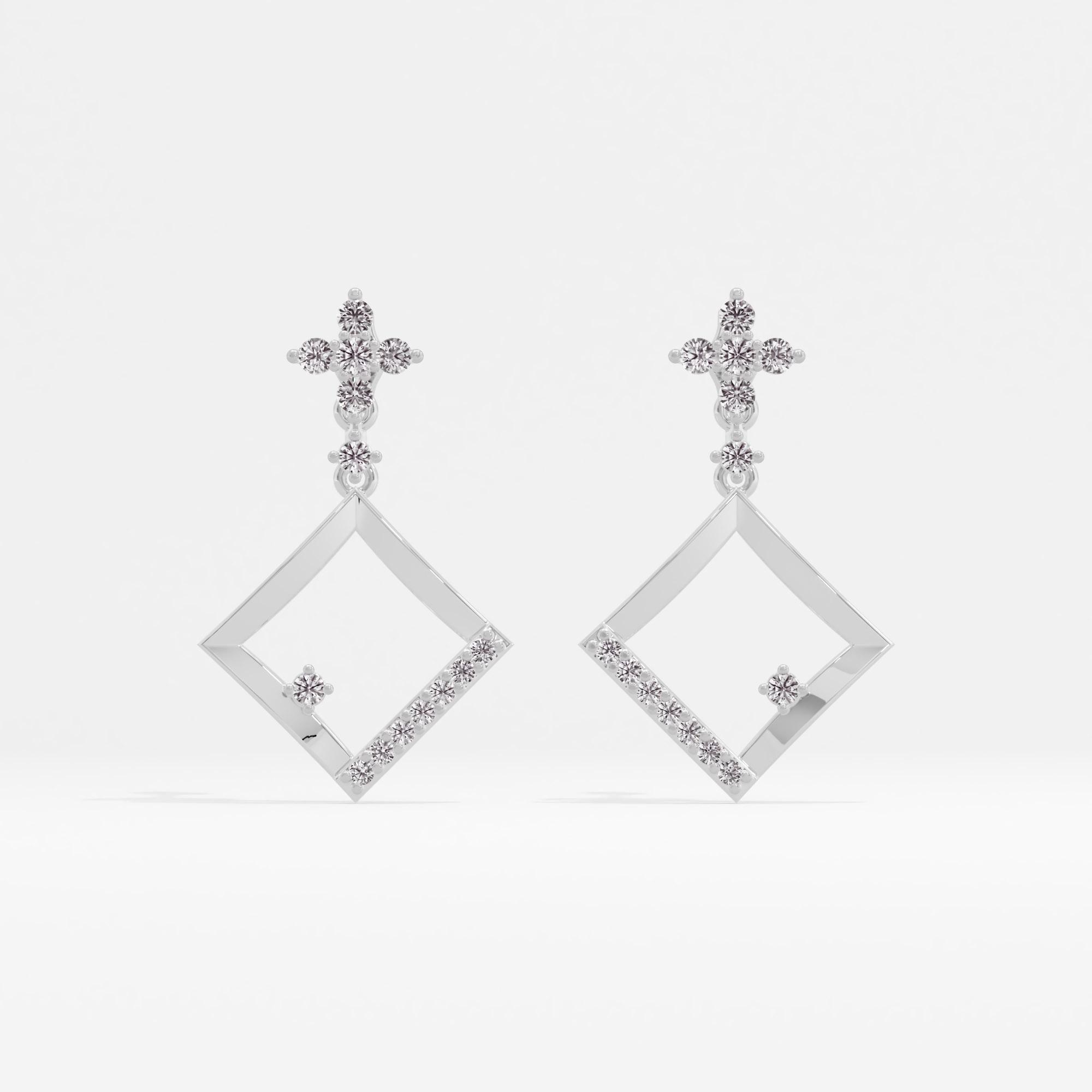 Squarely Delighted Drop Earrings