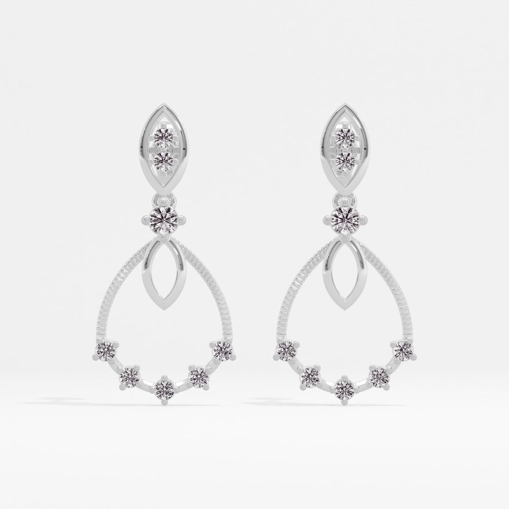 Seraphic Spark Drop Earrings