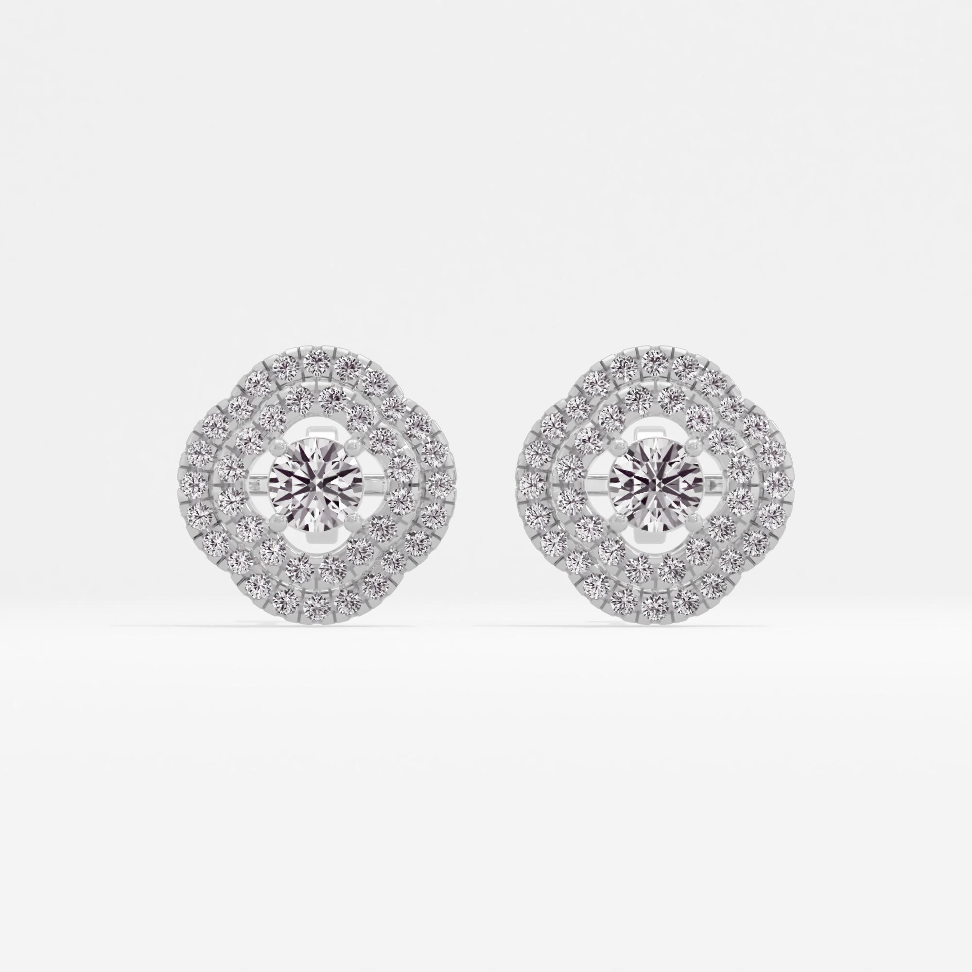 Rory Gleam Solitaire Stud Earrings