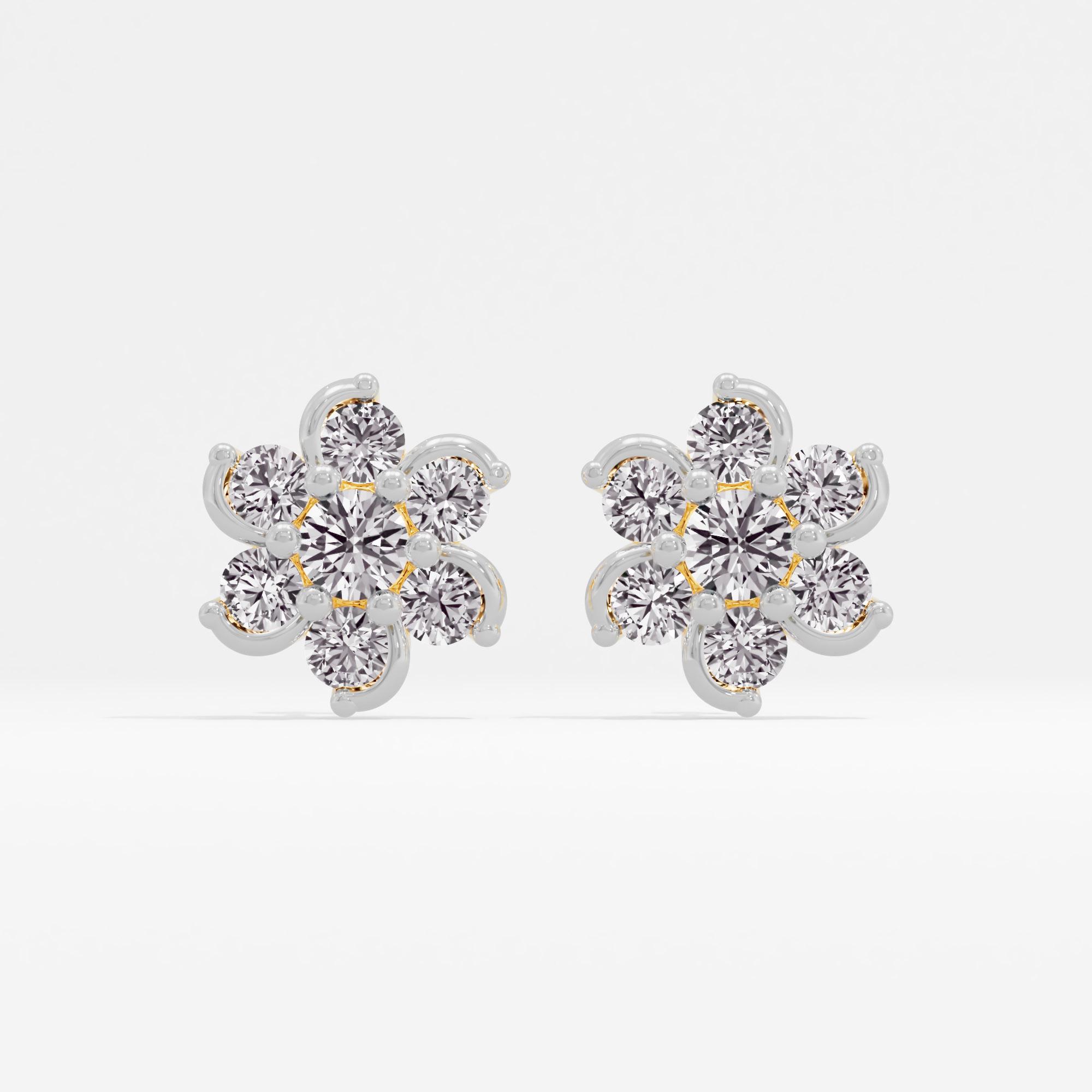 Starflare Cluster Stud Earrings