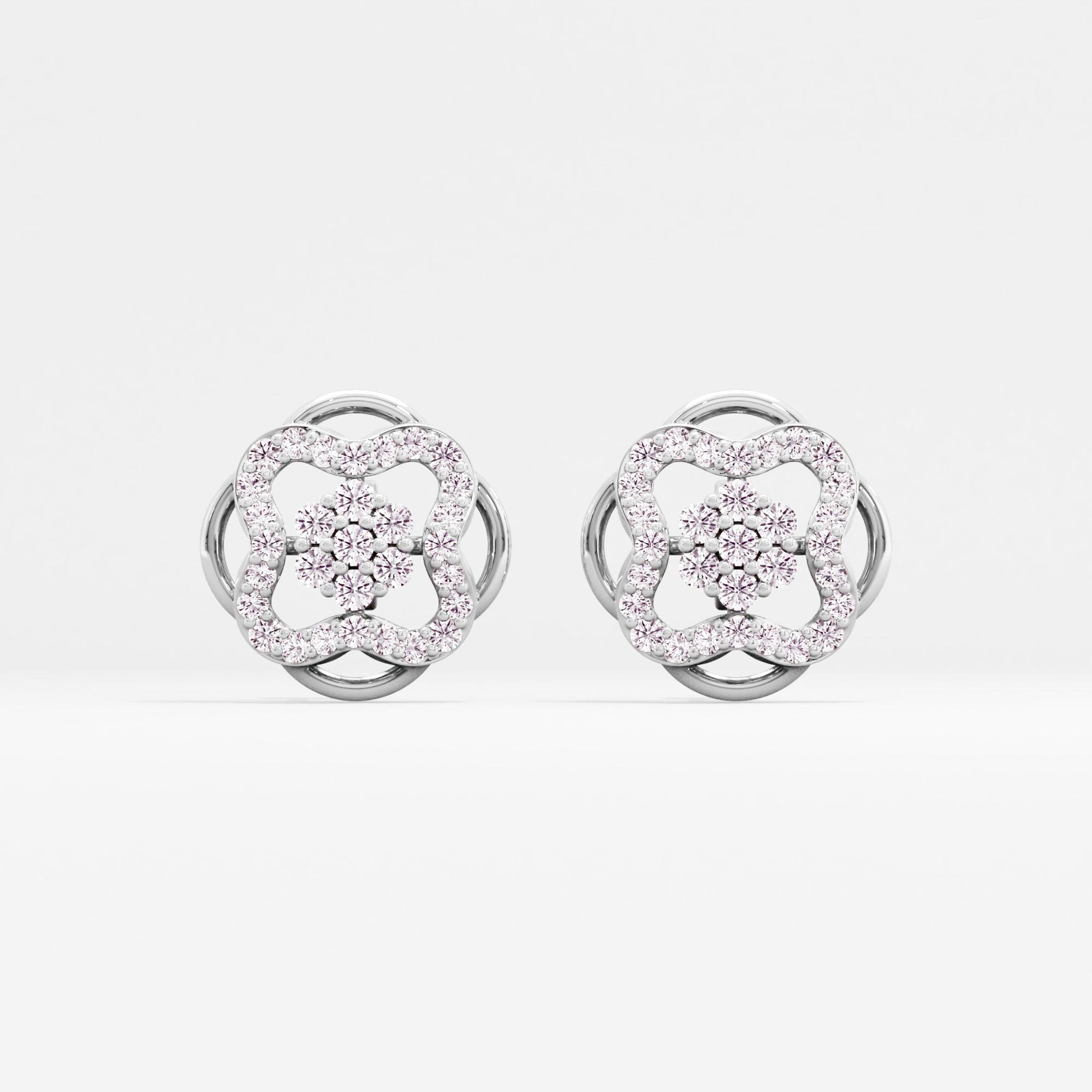 Nebula Floret Cluster Stud Earrings