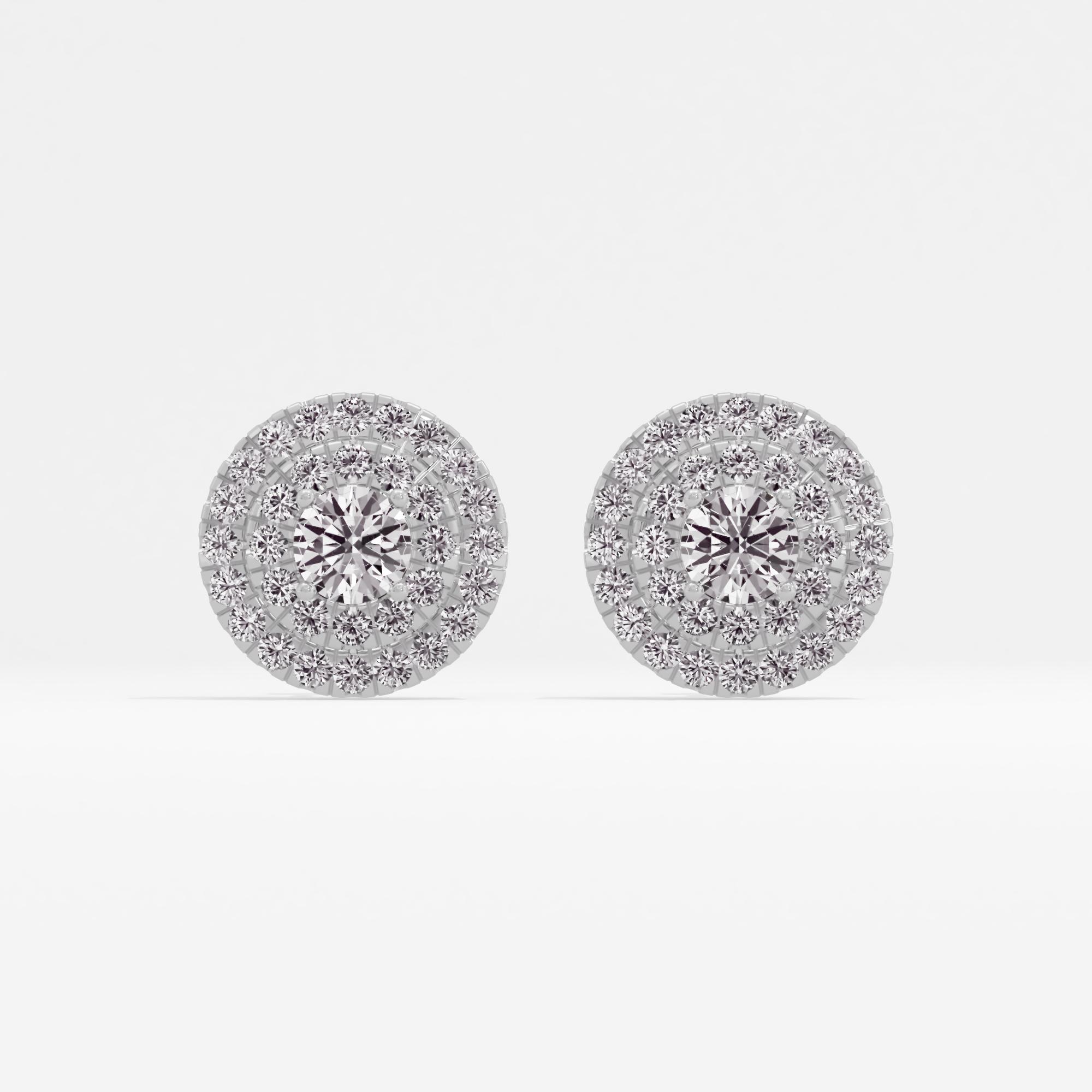 Bold Enchantment Halo Stud Earrings