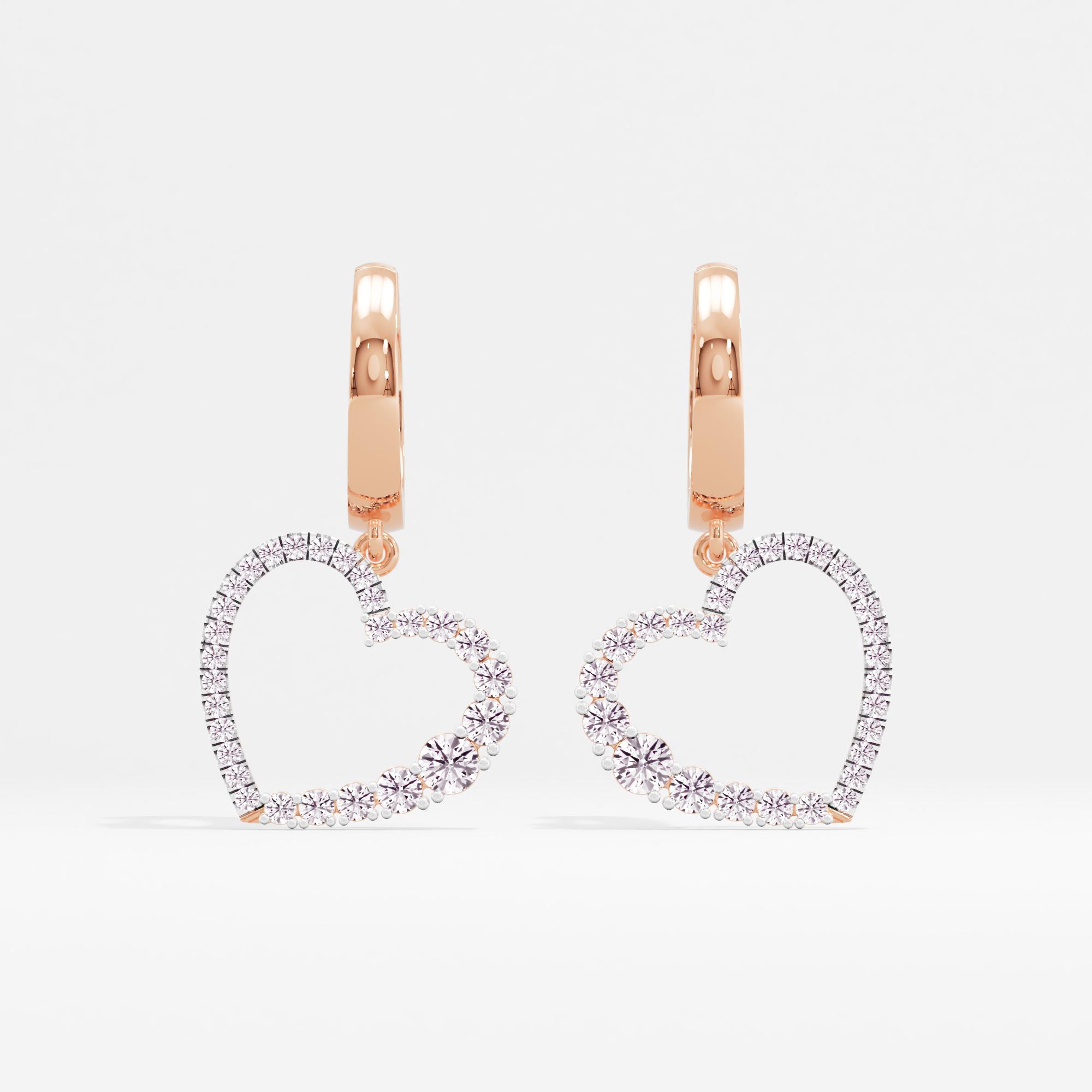 Fairy Tale Heart Drop Earrings