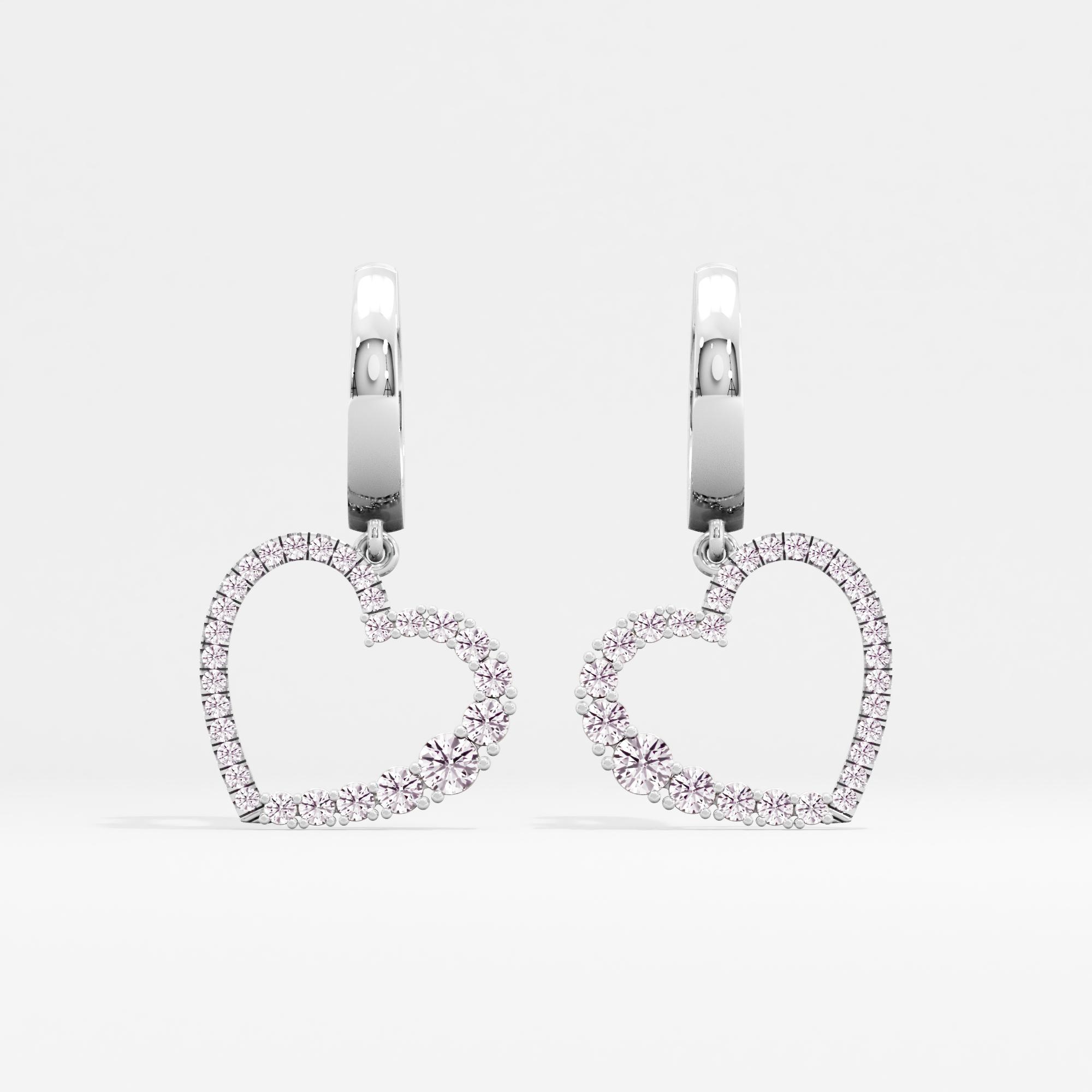 Fairy Tale Heart Drop Earrings