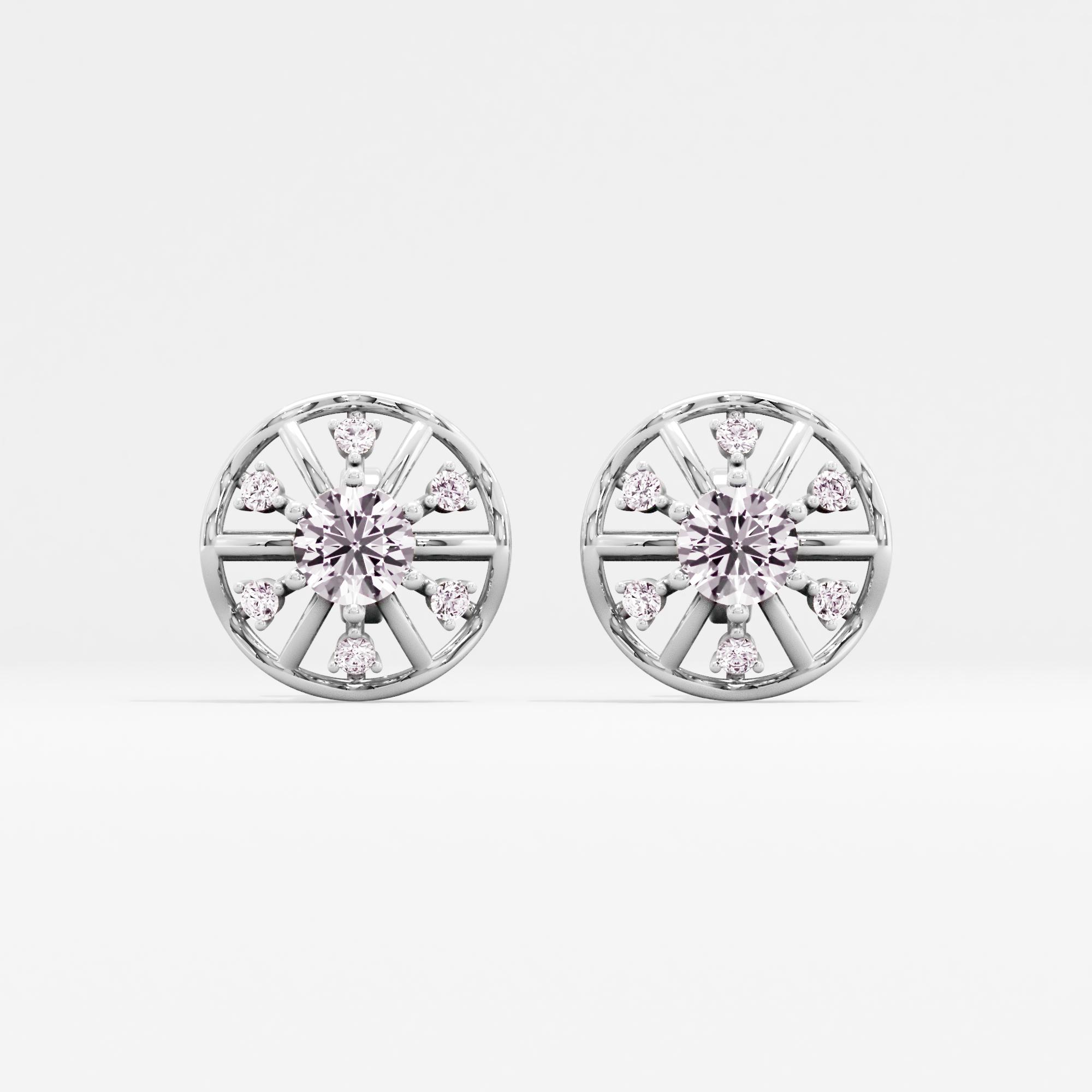 Regent Effect Solitaire Stud Earrings