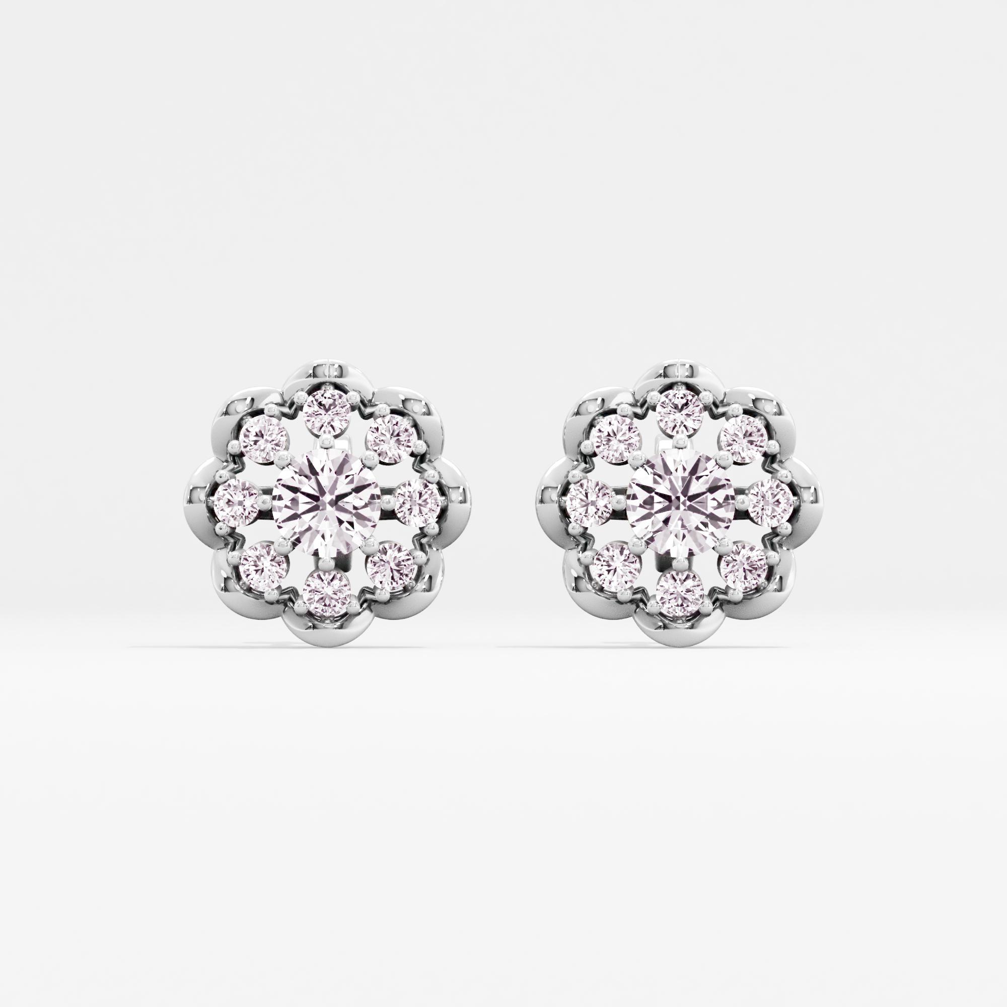 Bloominous Legacy Solitaire Stud Earrings