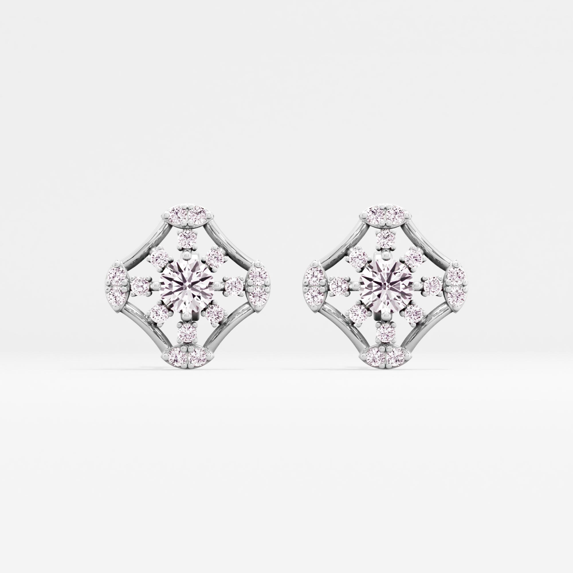Sovereign Beauty Solitaire Stud Earrings
