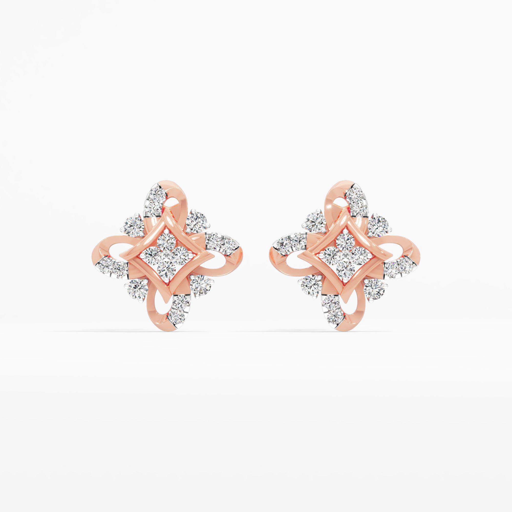 Royal Clover Princess Stud Earrings