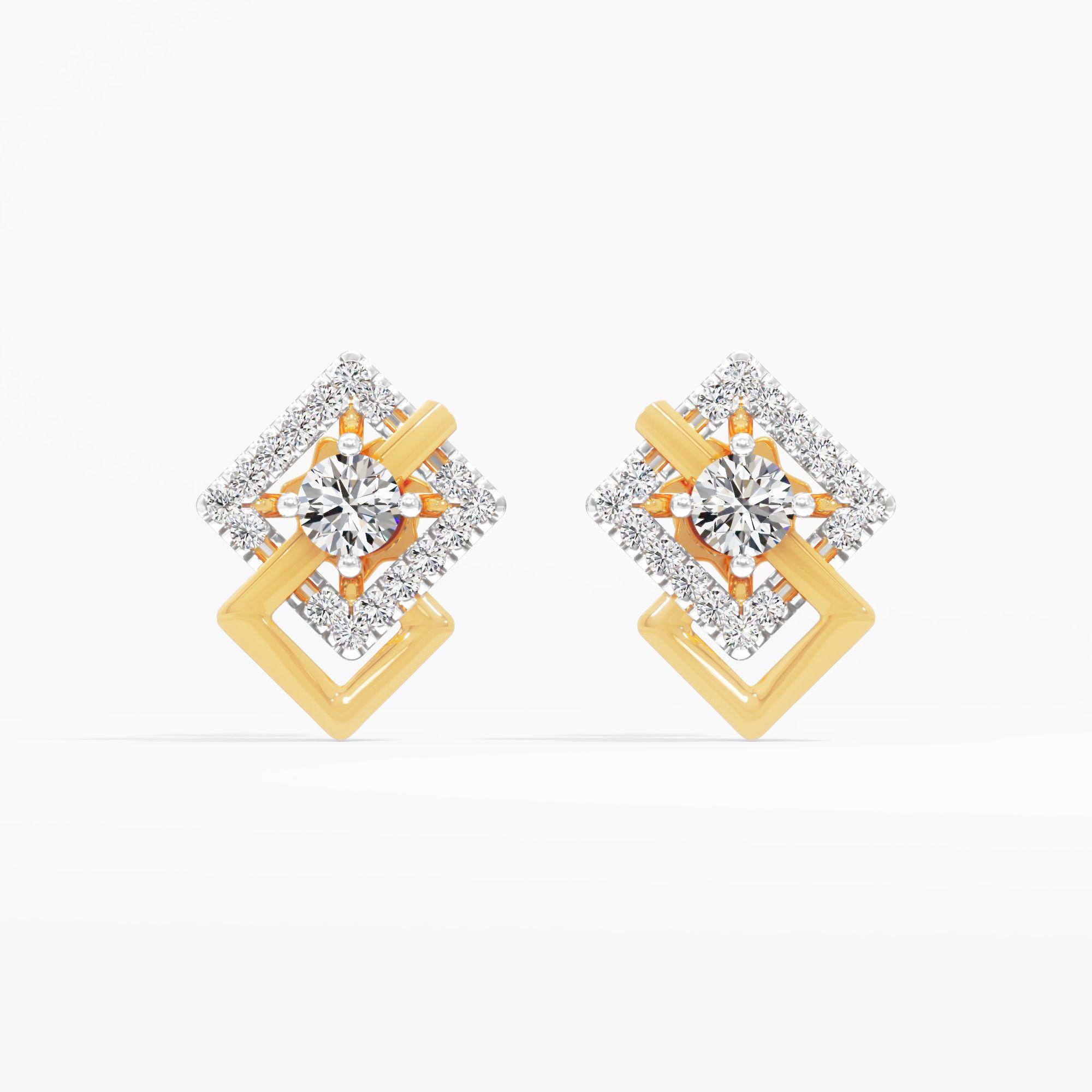 Kaleidoscope Stud Earrings