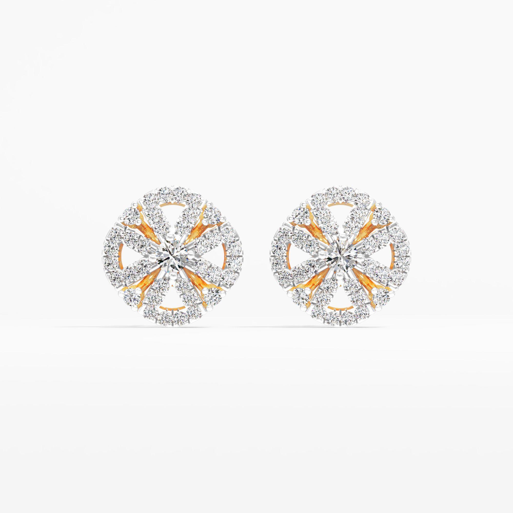 Winter Bloom Stud Earrings